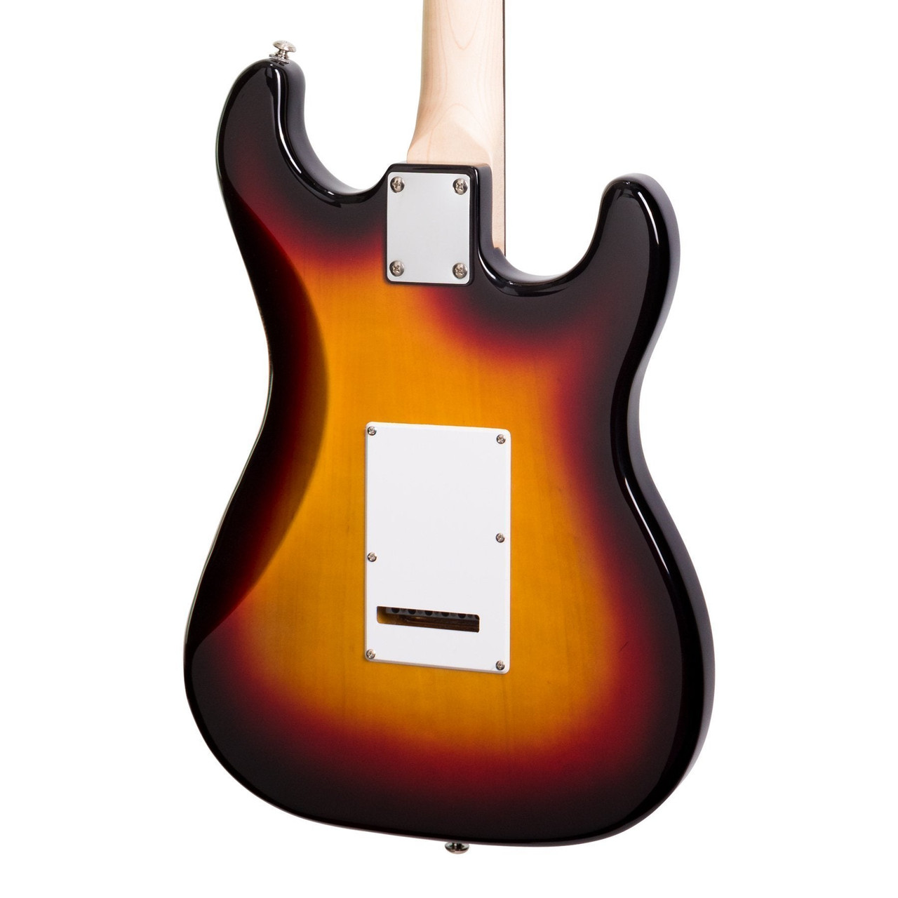 Casino ST-Style Left Handed Electric Guitar and 15 Watt Amplifier Pack (Sunburst)