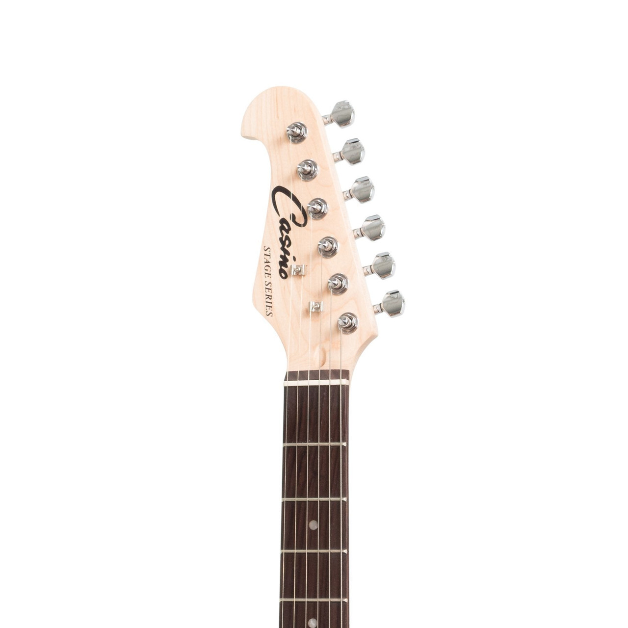 Casino ST-Style Left Handed Electric Guitar and 15 Watt Amplifier Pack (Sunburst)