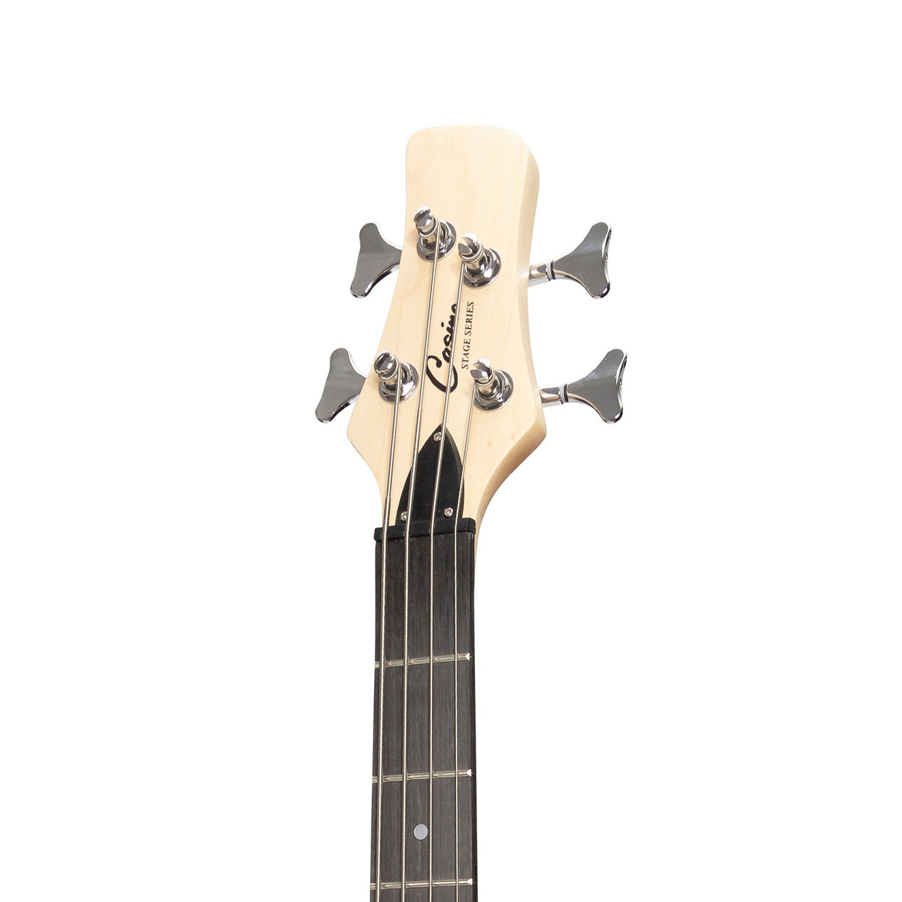 Casino '24 Series' Mahogany Tune-Style Electric Bass Guitar Set (Natural Gloss)