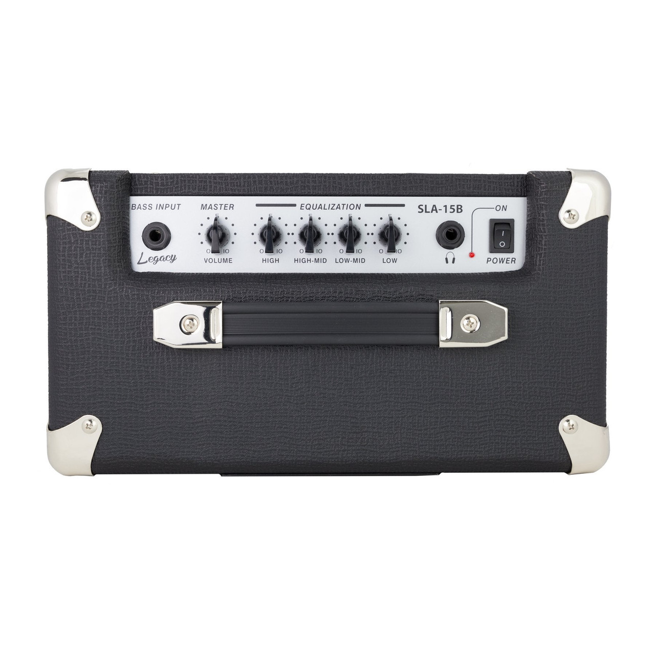 Strauss 'Legacy' 15 Watt Solid State Bass Guitar Practice Amplifier (Black)