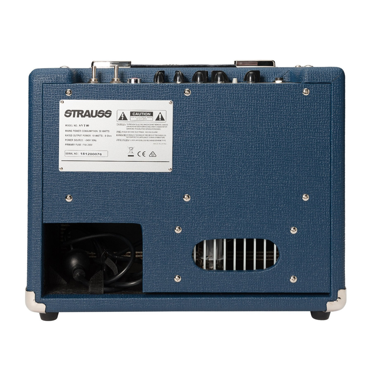 Strauss SVT-10 10 Watt Combo Valve Amplifier (Blue) Strauss SVT-10 10 Watt Combo Valve Amplifier (Blue)