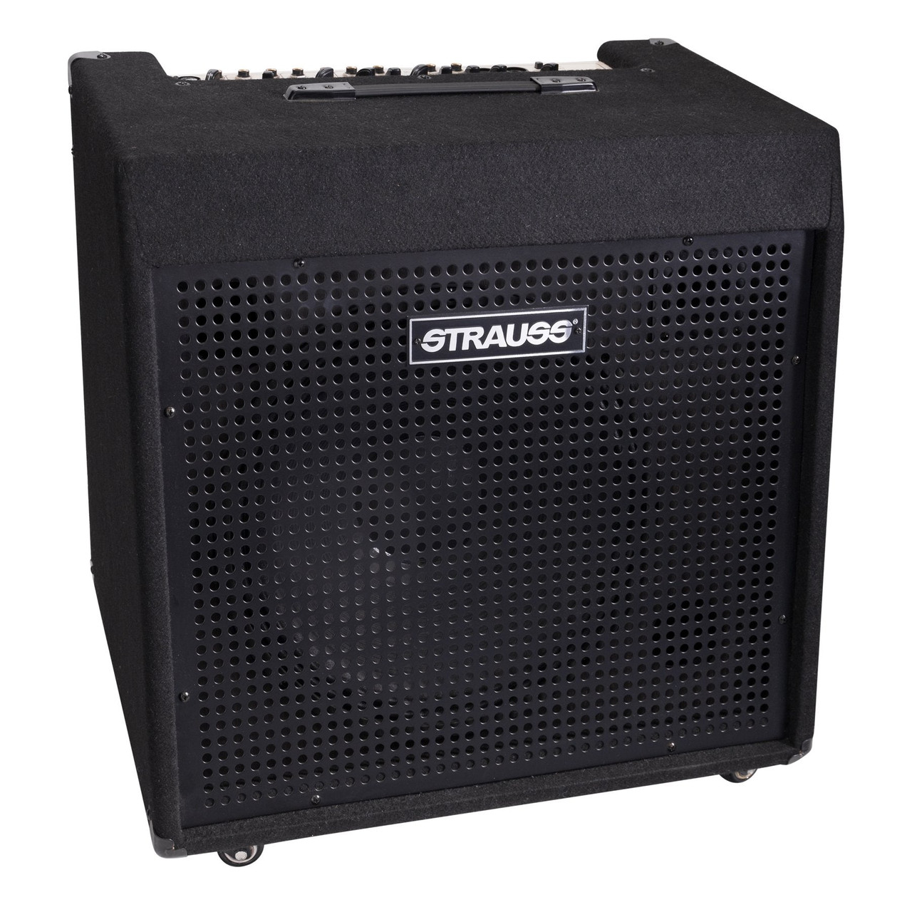 Strauss 200 Watt Keyboard Multi-Purpose Full Range Amplifier (Black)