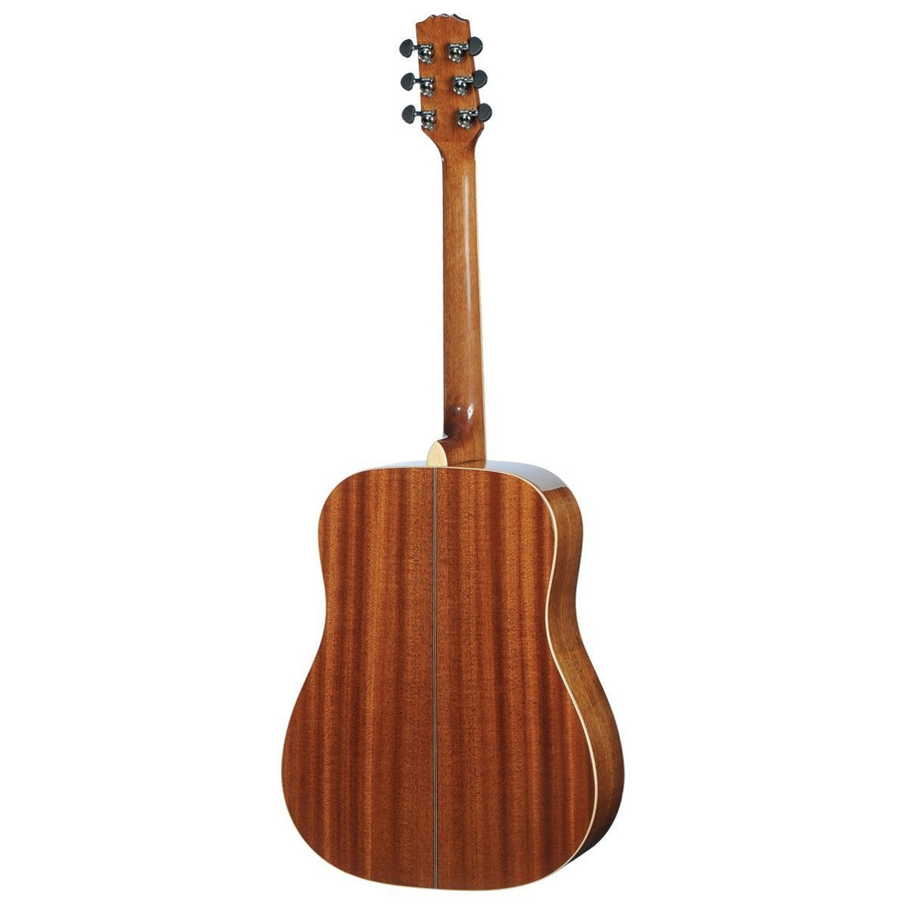 Timberidge '1 Series' Spruce Solid Top & Mahogany Solid Back Acoustic-Electric Dreadnought Guitar (Natural Gloss)