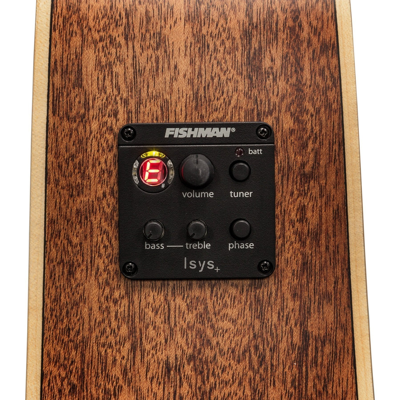 Timberidge '1 Series' Left Handed Spruce Solid Top Acoustic-Electric Small Body Cutaway Guitar (Natural Satin)