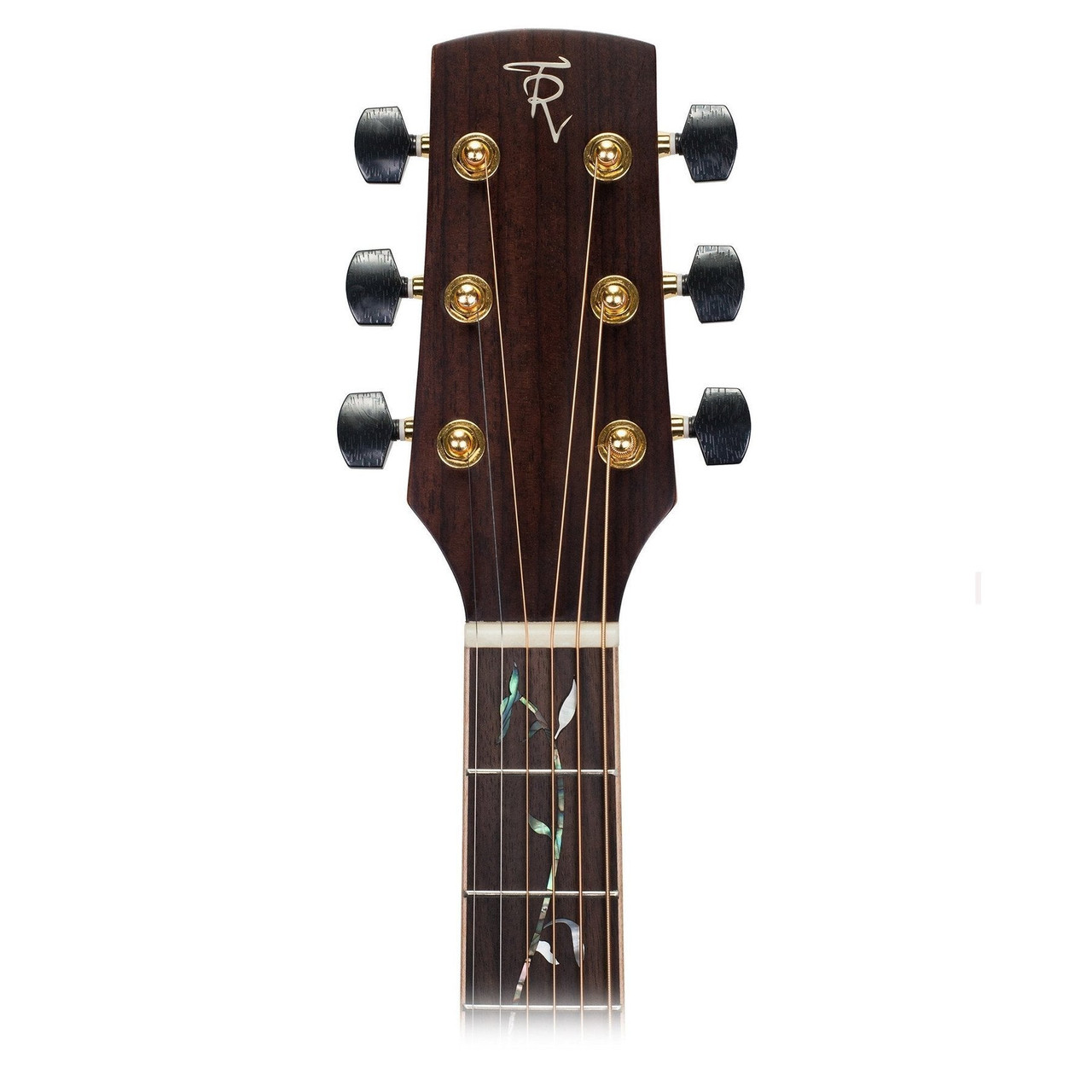Timberidge '3 Series' Left Handed Spruce Solid Top Acoustic-Electric Small Body Cutaway Guitar with 'Tree of Life' Inlay (Natural Satin)