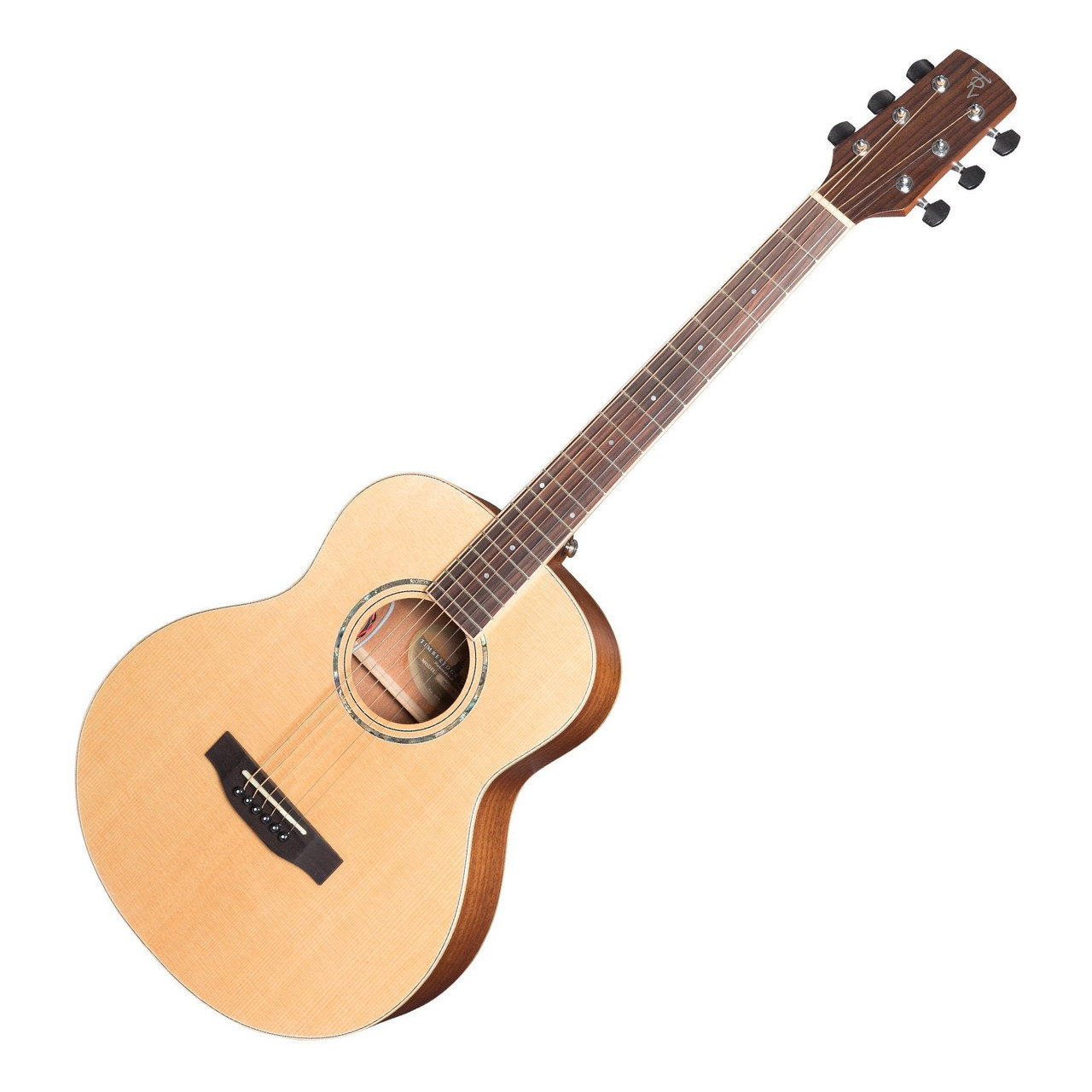 Timberidge '1 Series' Spruce Solid Top Acoustic-Electric TS-Mini Guitar (Natural Satin)