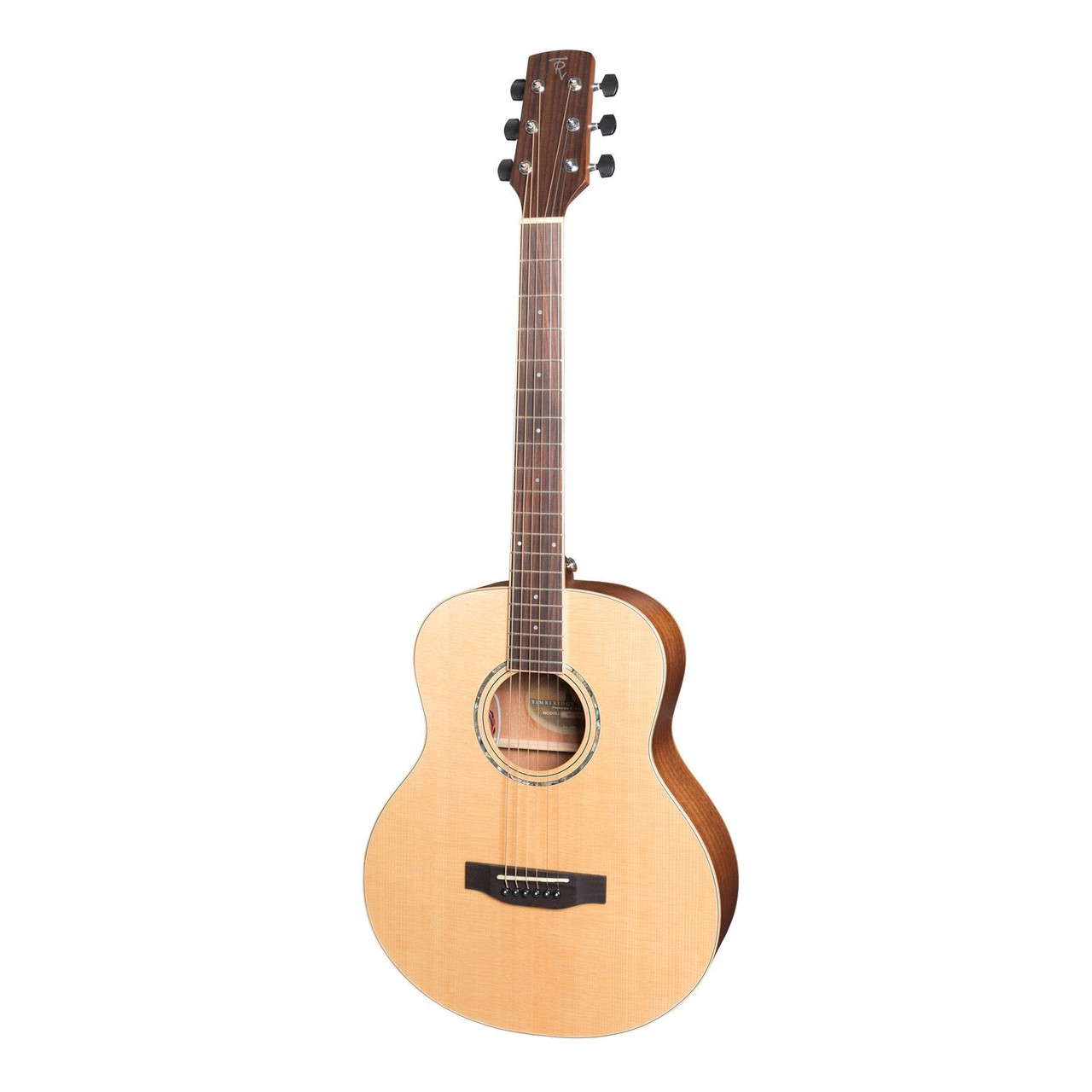 Timberidge '1 Series' Spruce Solid Top Acoustic-Electric TS-Mini Guitar (Natural Satin)