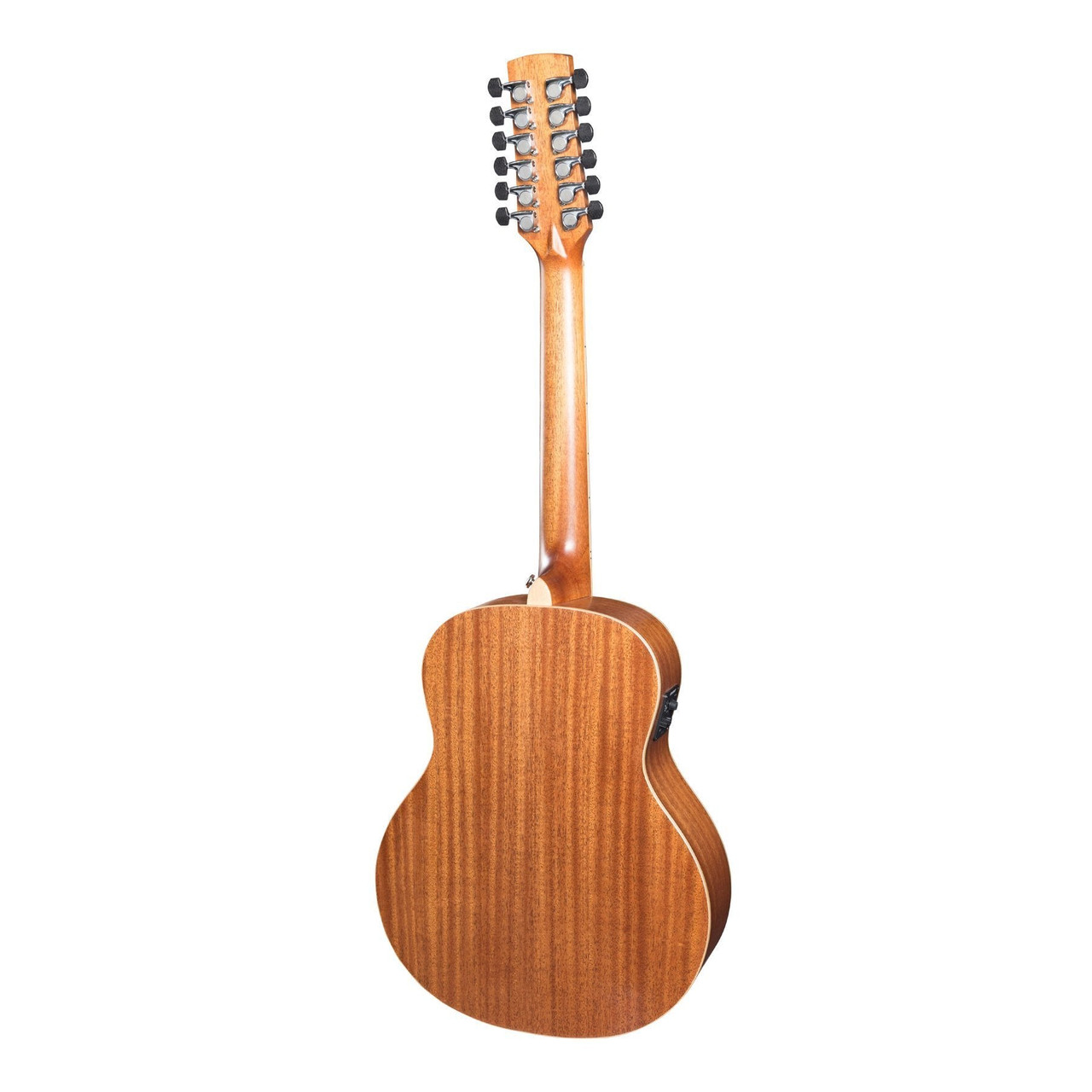 Timberidge '1 Series' 12-String Spruce Solid Top Acoustic-Electric TS-Mini Guitar (Natural Satin)