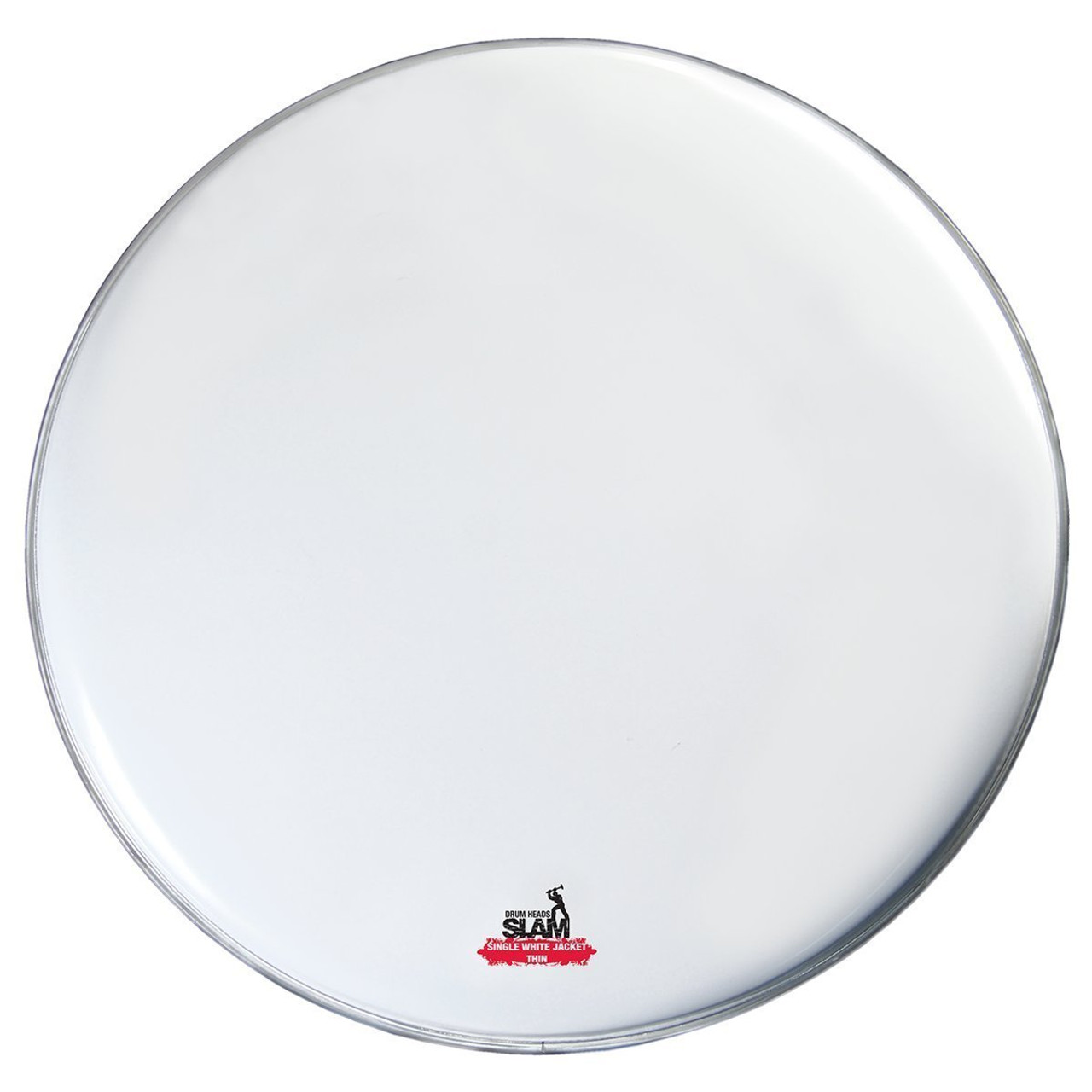 Slam Single Ply Smooth Coated Thin Weight Drum Head (14")