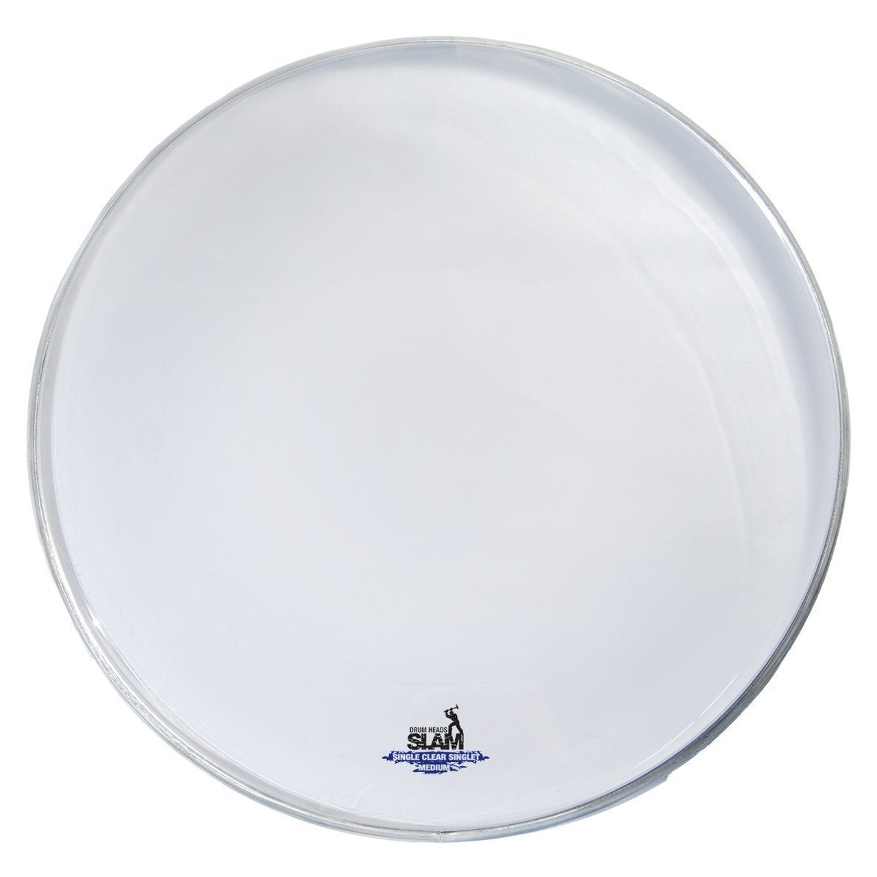 Slam Single Ply Clear Medium Weight Drum Head (13")