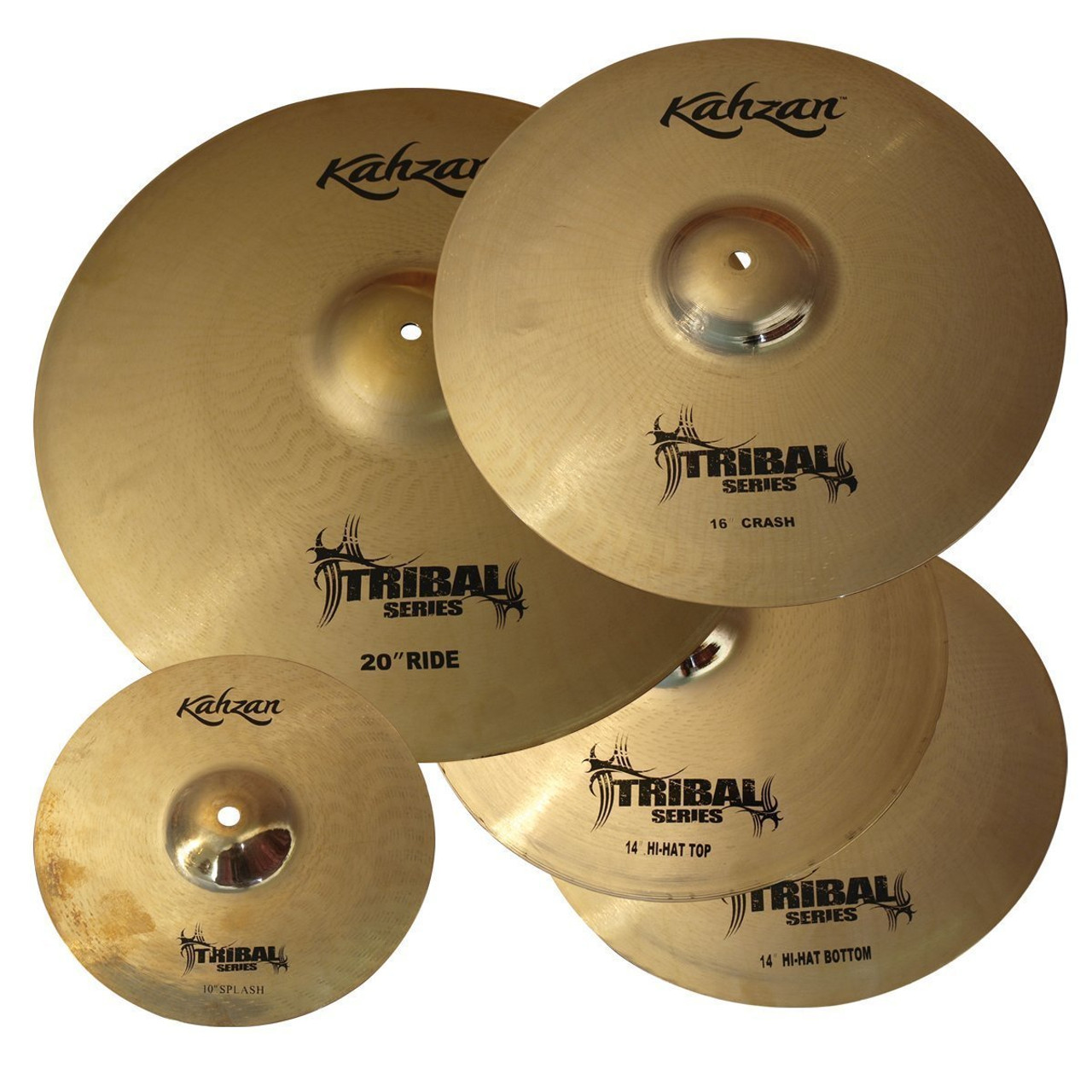 Kahzan 'Tribal Series' Cymbal Pack (14"/16"/20")