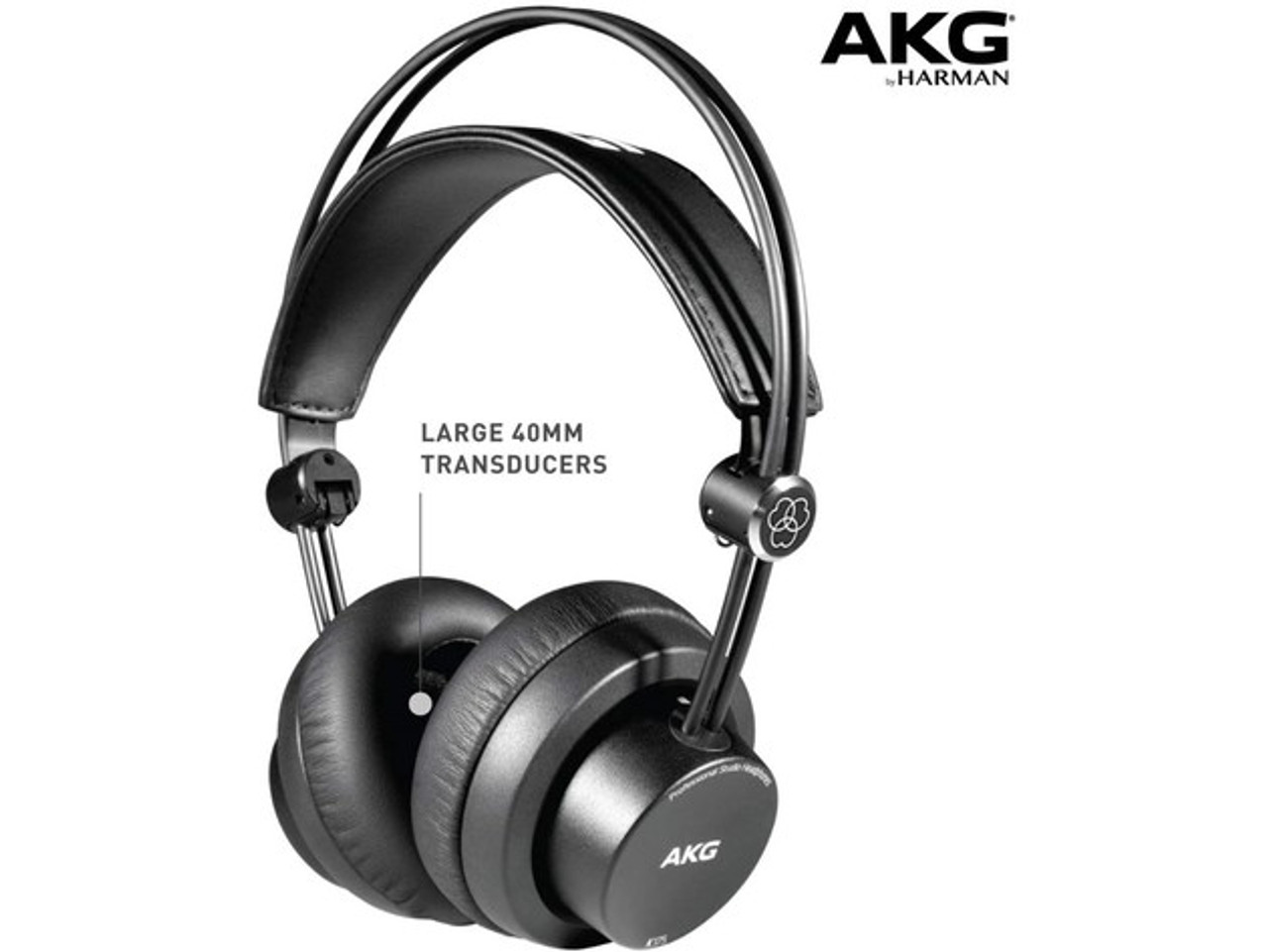 AKG K175 Foldable On Ear Closed Headphones