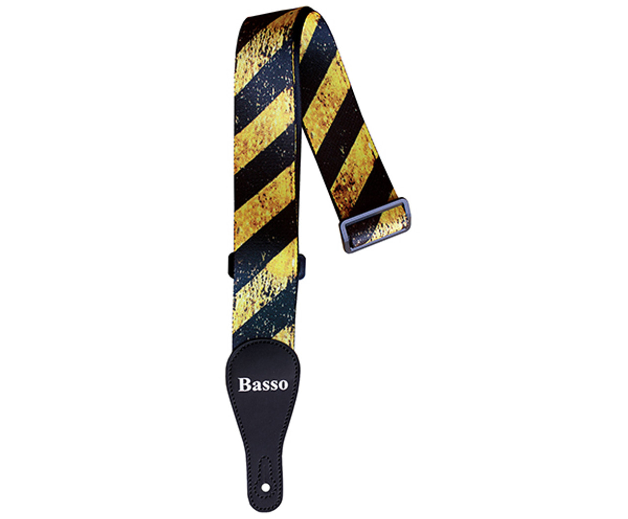 Basso Guitar Strap-Poly Pop Art Do Not Cross SF355