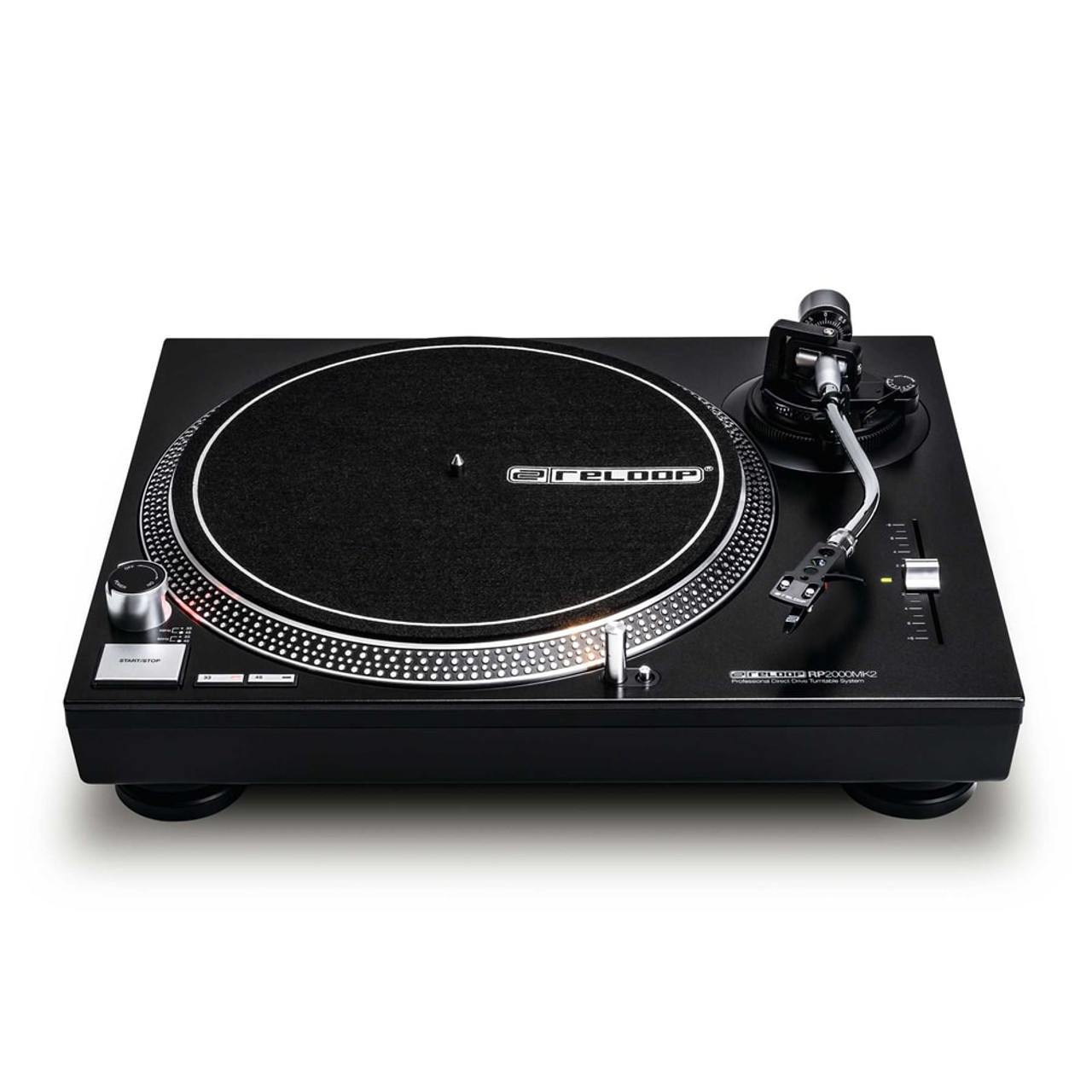 Reloop RP-2000 mk2 Direct Drive Scratch DJ Turntable with USB