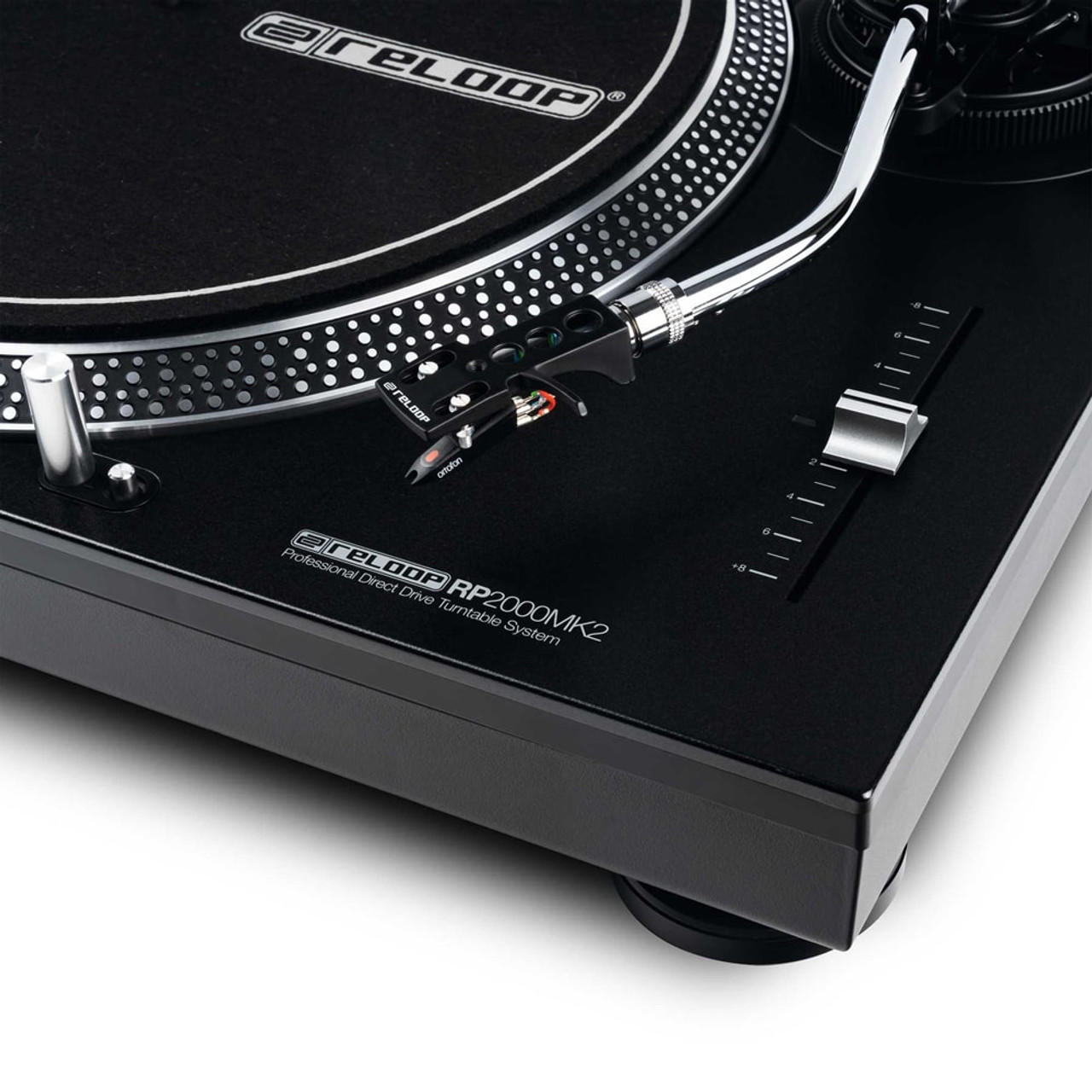 Reloop RP-2000 mk2 Direct Drive Scratch DJ Turntable with USB