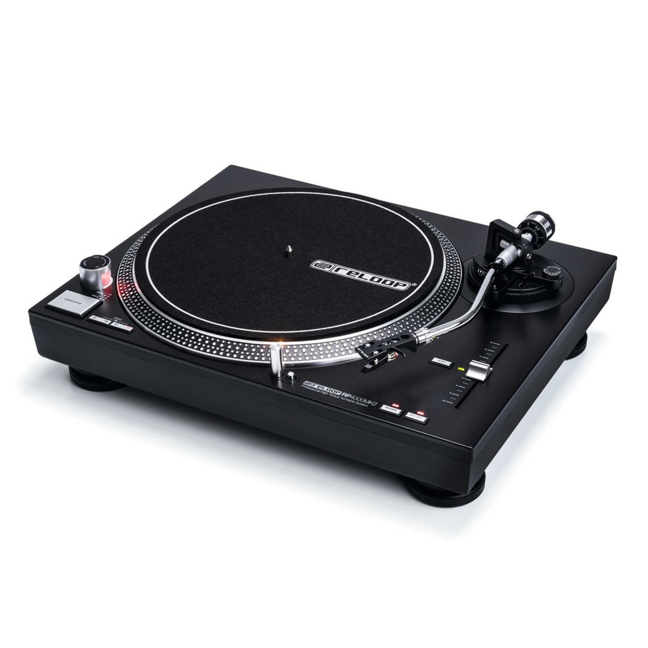 Reloop RP-4000 mk2 Direct Drive Scratch DJ Turntable - Black