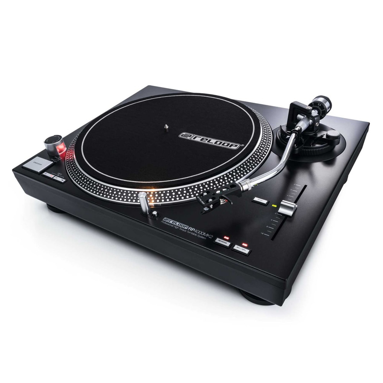 Reloop RP-4000 mk2 Direct Drive Scratch DJ Turntable - Black