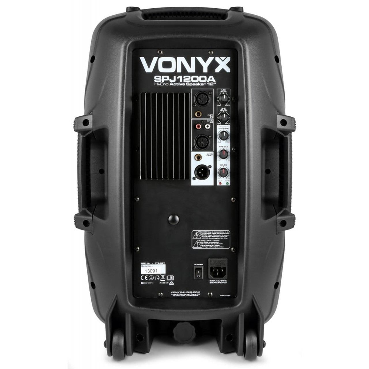 Vonyx SPJ-1200A 12" PA Powered Speaker 600W