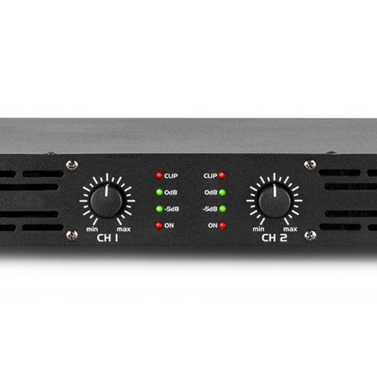 Vonyx VDA1000 PA Amplifier 1U 2 x500W