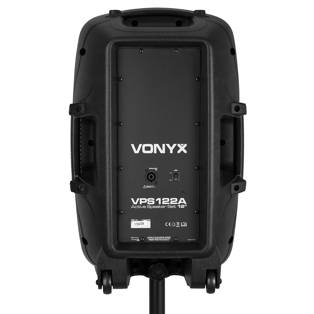 Vonyx VPS122A 800W Speaker Set with Stands