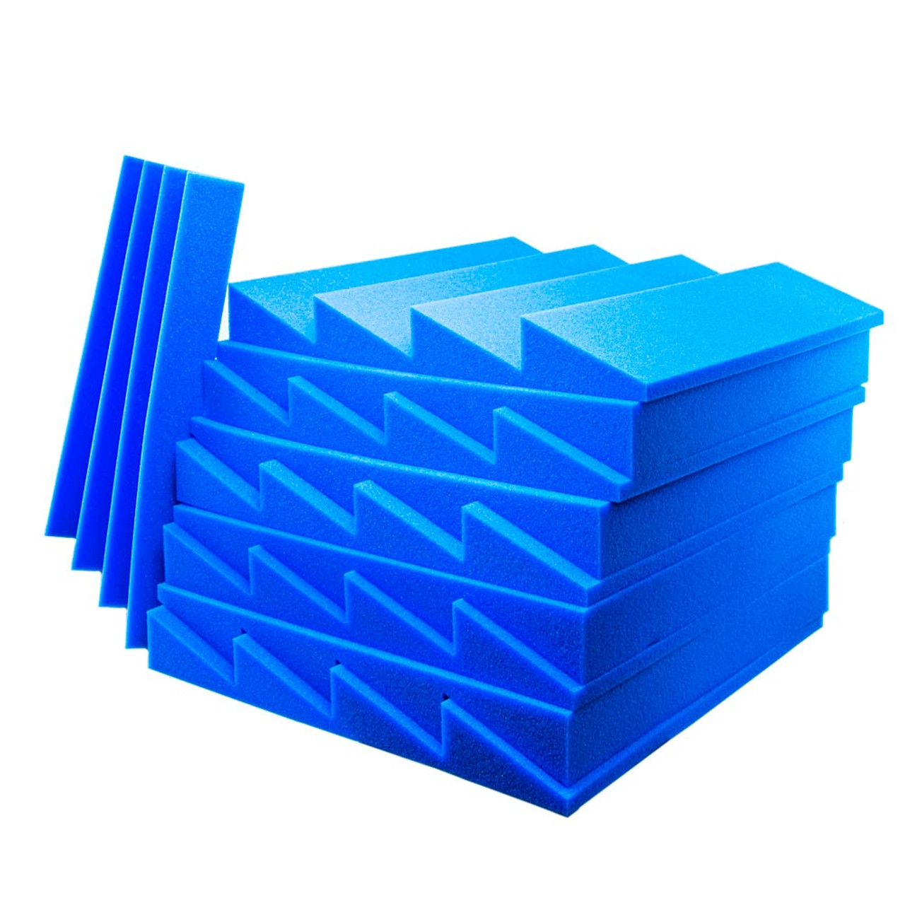 AVE ISOWEDGE-BL Acoustic Foam Wedge Blue - 10 Pack