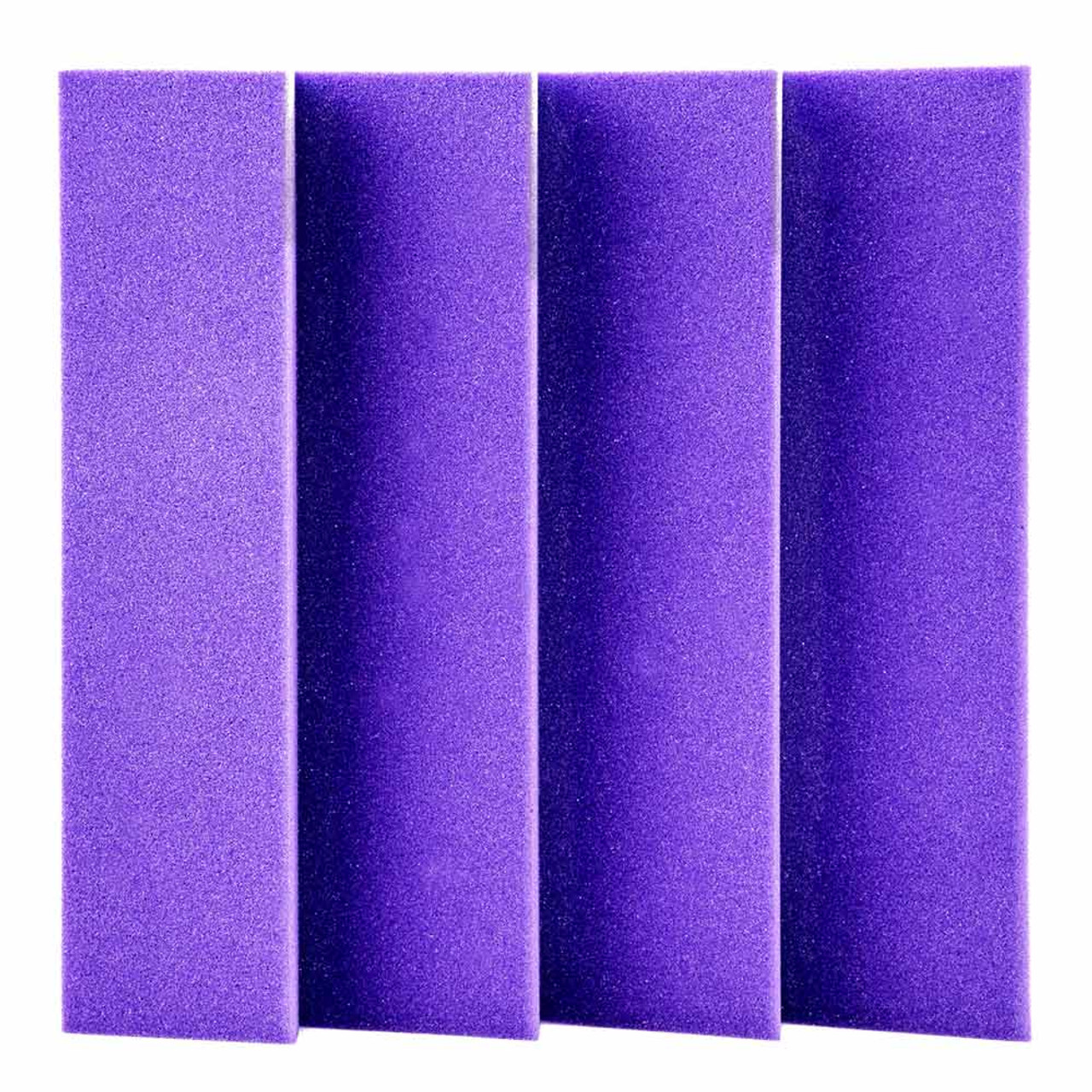 AVE ISOWEDGE-P Acoustic Foam Wedge Purple - 10 Pack