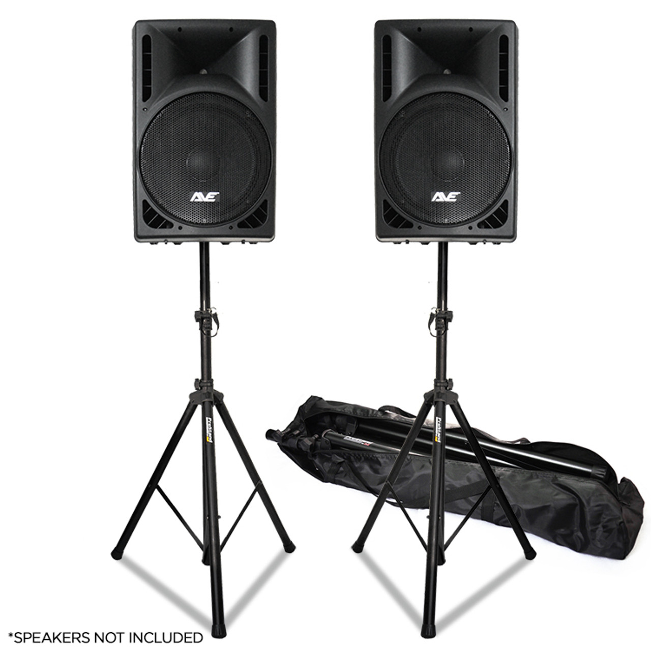 Prostand SS-Kit Speaker Stand Pair with Carry Bag
