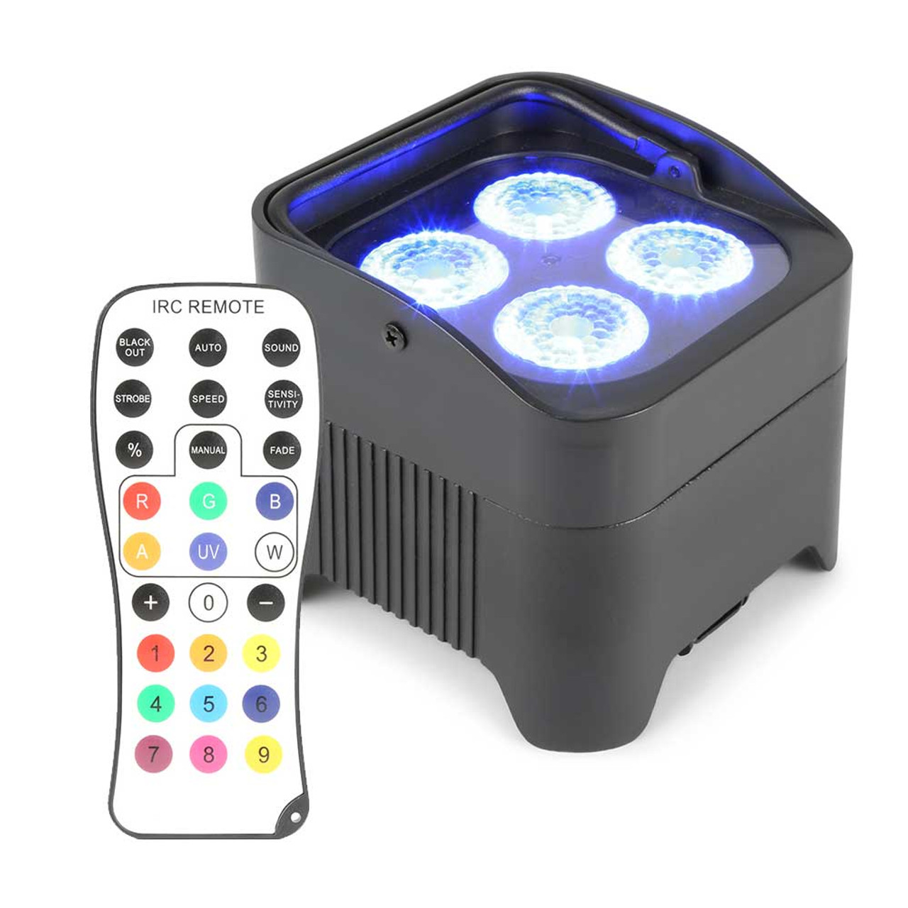 Beamz BBP94 Battery Powered LED Par with DMX