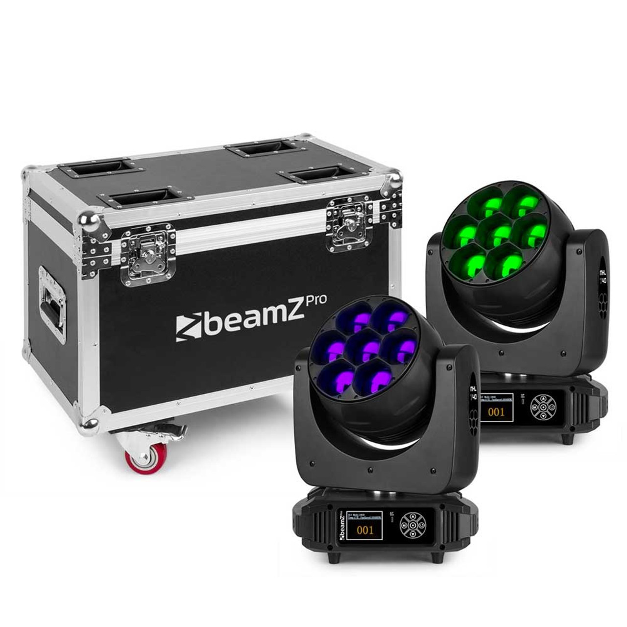 Beamz MHL740 Moving Head Zoom 7x40W