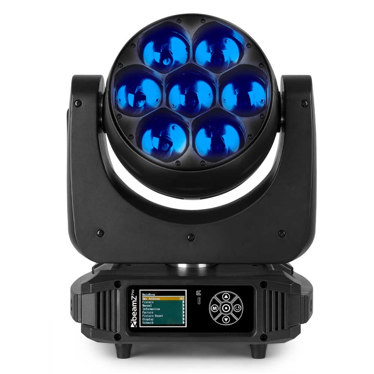 Beamz MHL740 Moving Head Zoom 7x40W