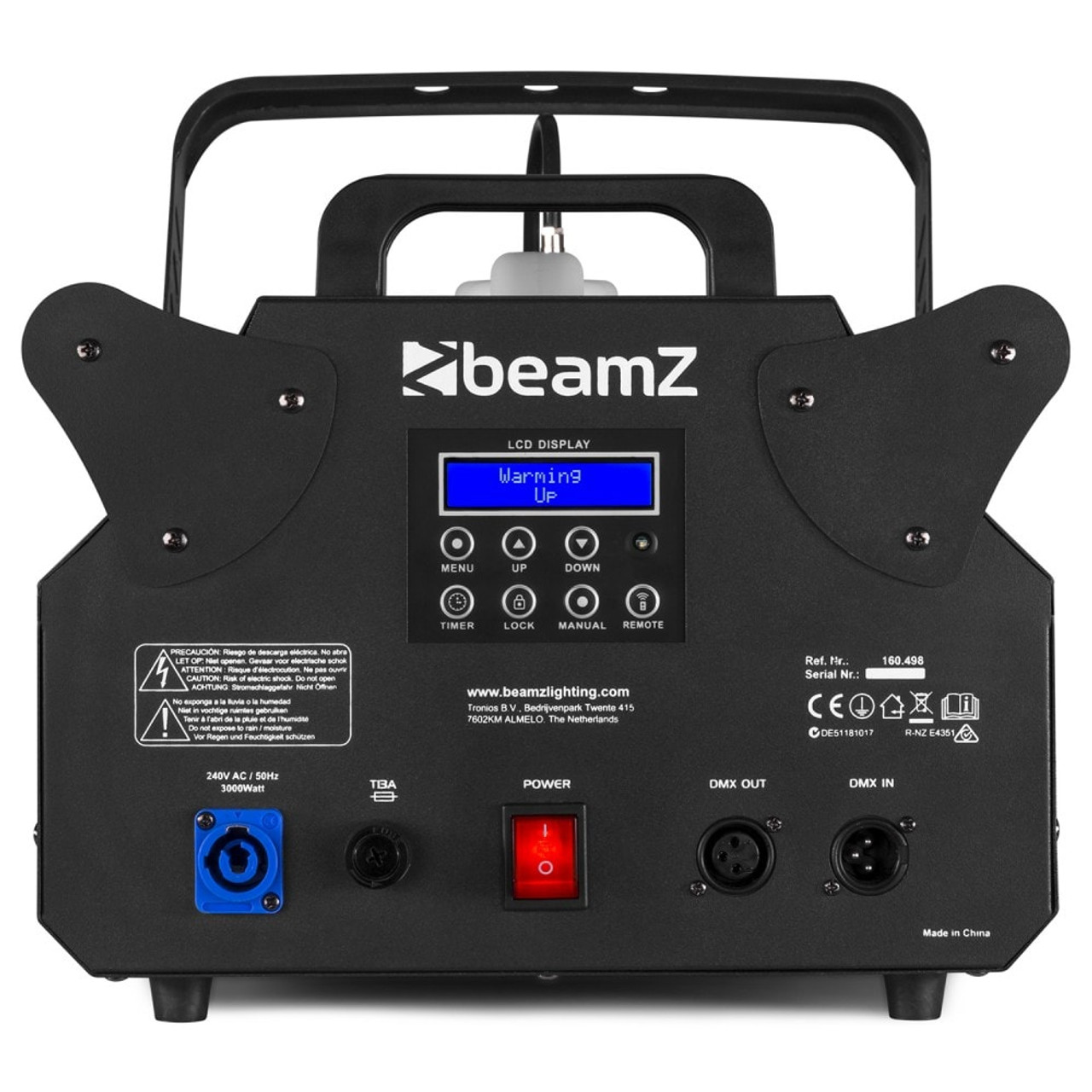 Beamz S3500 Smoke Machine 3500W with DMX