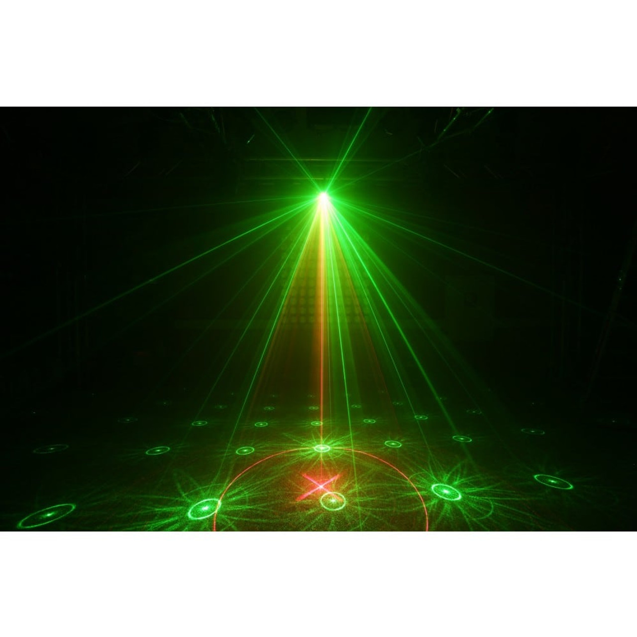Beamz SURTUR-II Laser Light With Wash Dual Red and Green Multipoint