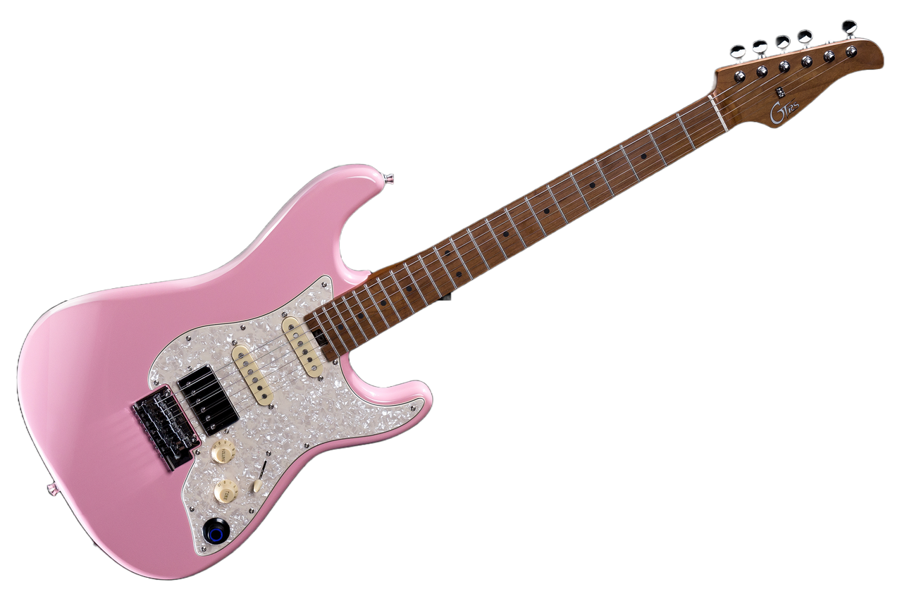 Mooer GTRS S801 Intelligent Guitar (Shell Pink)