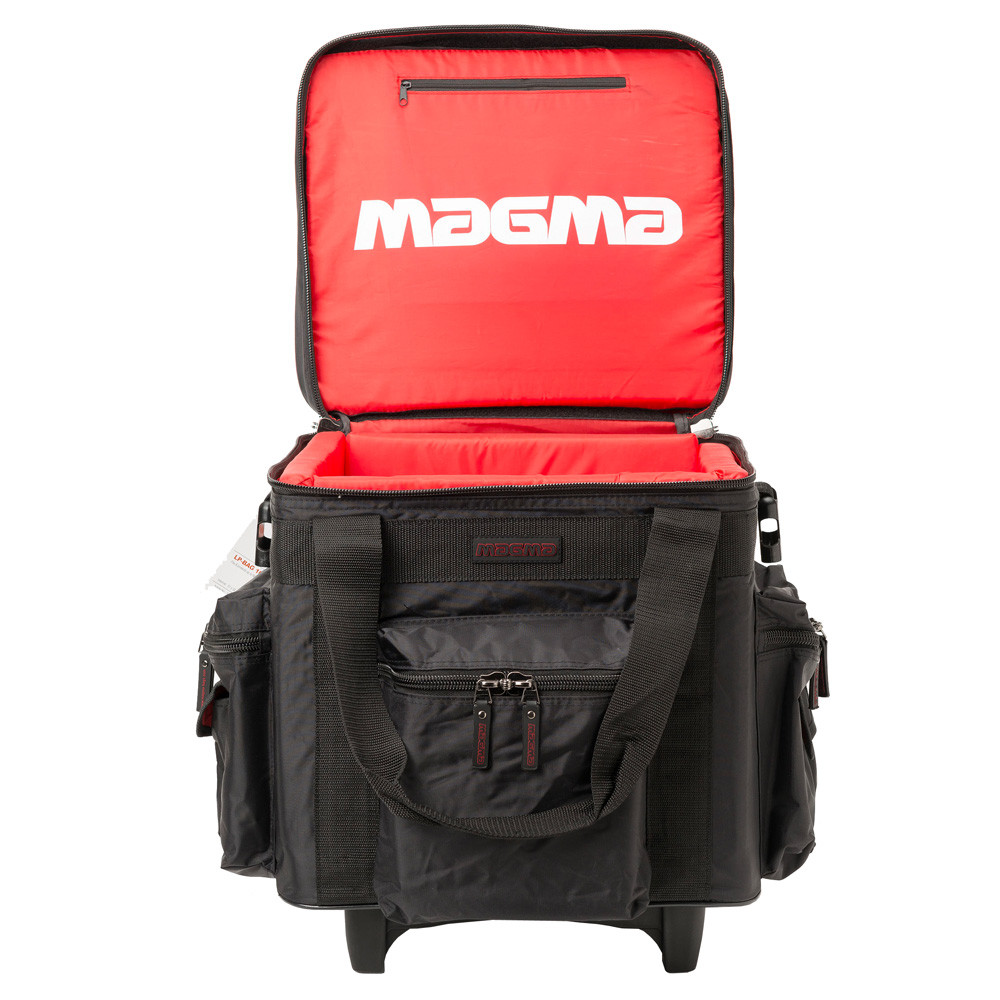 Magma 40540 12" Record Case Holds 90 - Black/Red