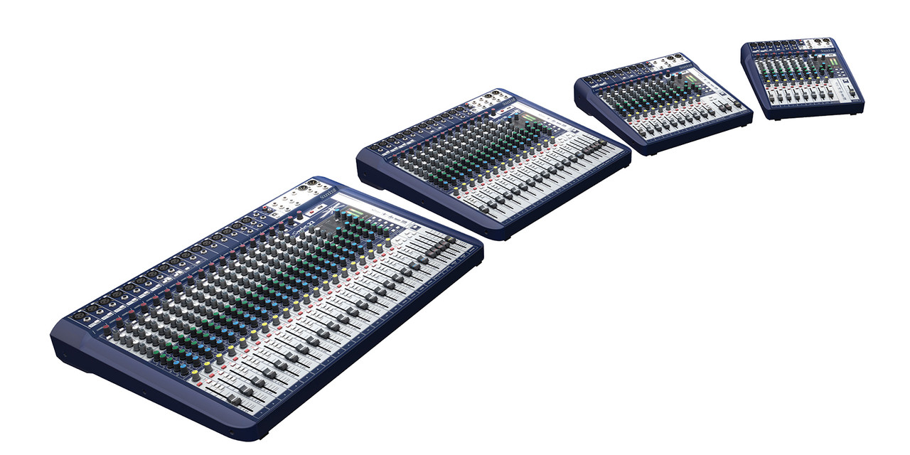 Soundcraft Scf-Sig22 Signature 22 Ch Mixer With Usb And Fx