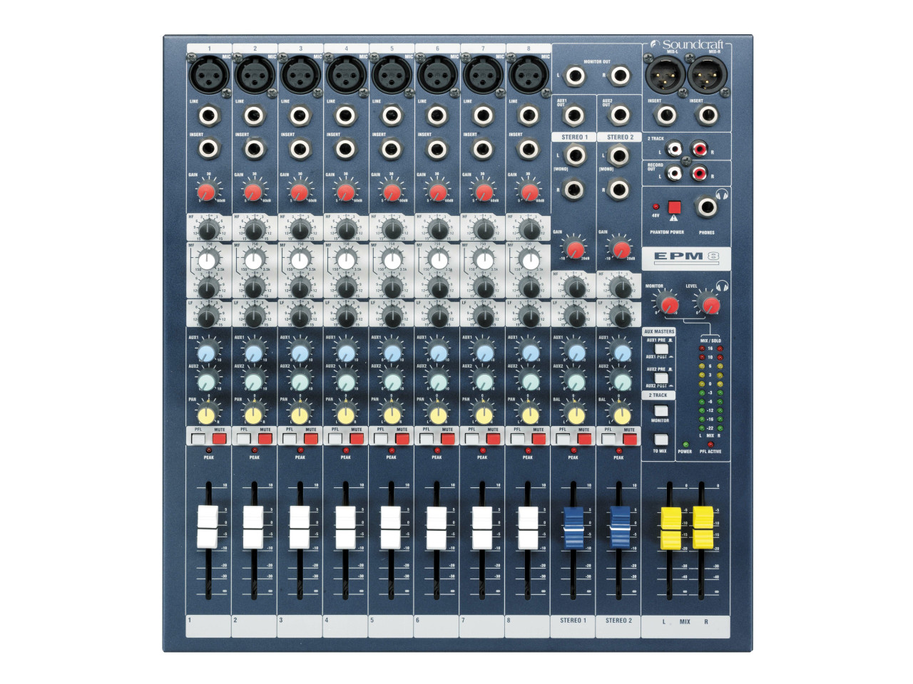 Soundcraft Scf-Epm8 8 Ch Analog Mixer