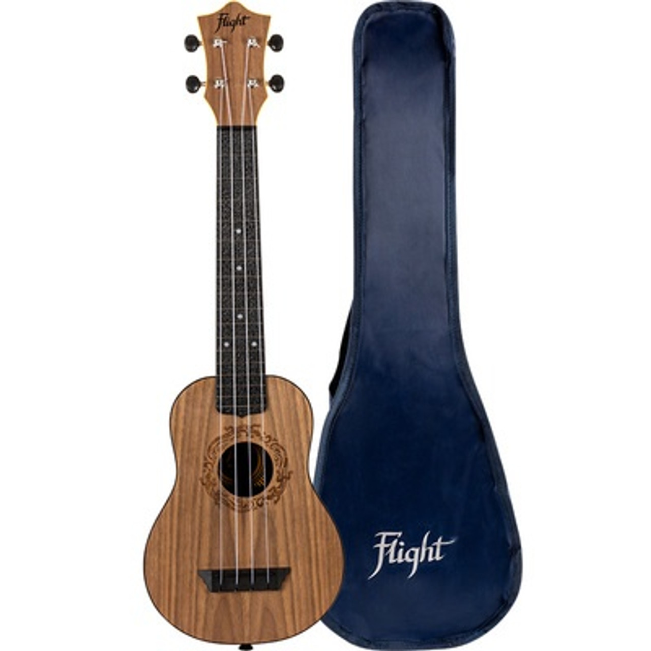 Flight TUSL50 Salamander Travel Concert Scale Soprano Uke