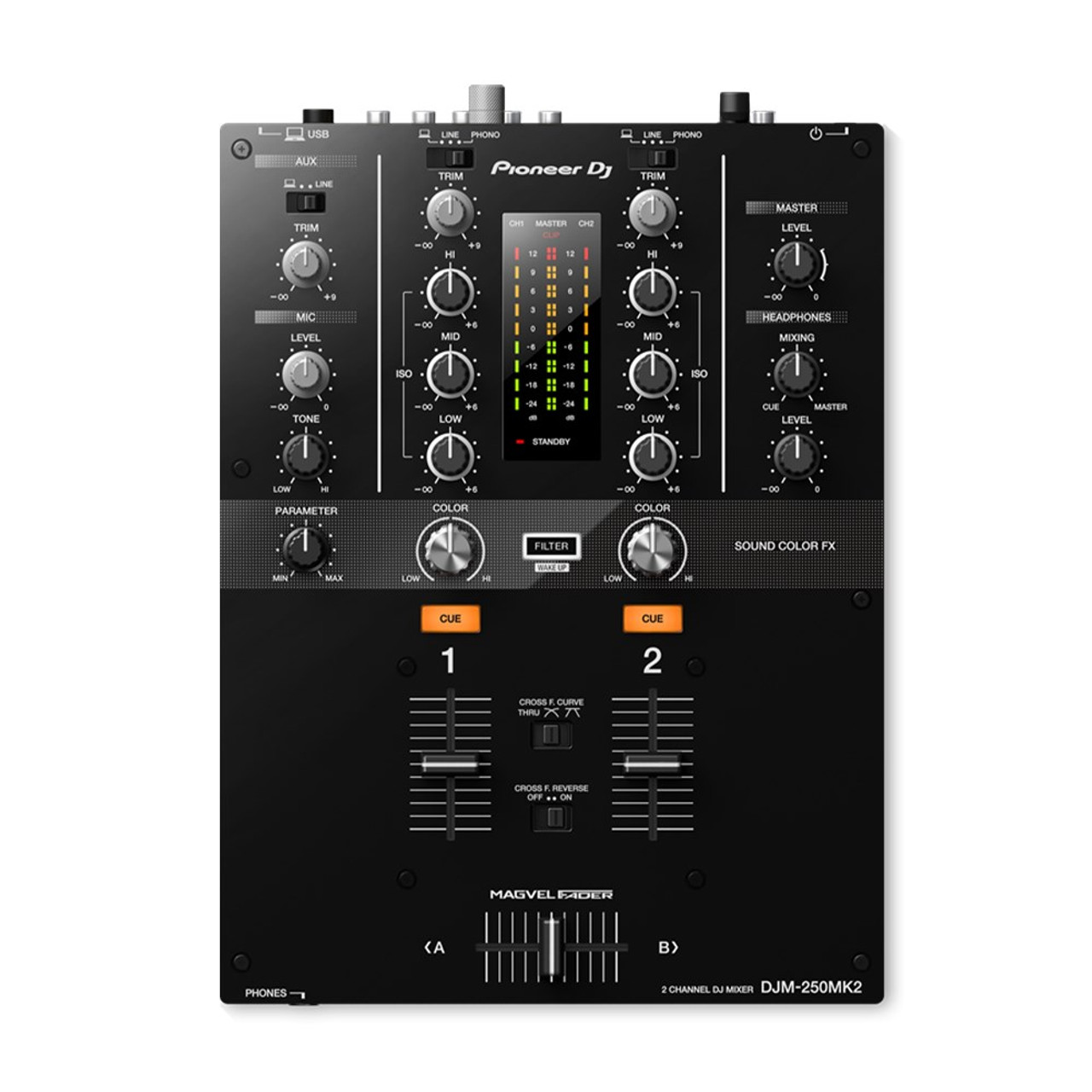 Pioneer PDJ-DJM-250MK2 Mixer 2-channel