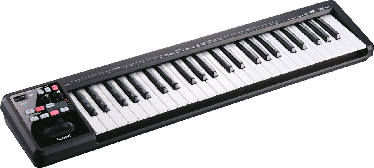 Roland A-49-WH MIDI Keyboard Controller WHITE