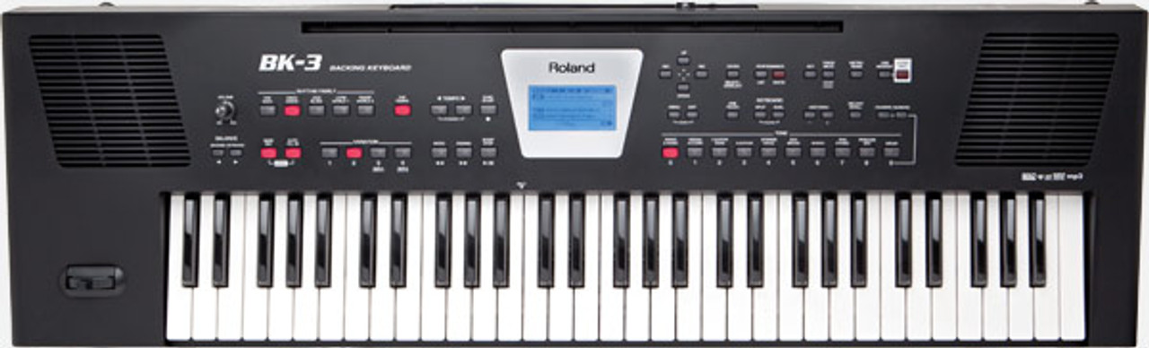 Portable, self-contained backing keyboard with built-in sound system, high-quality sounds, rhythms, and Music Assistants.