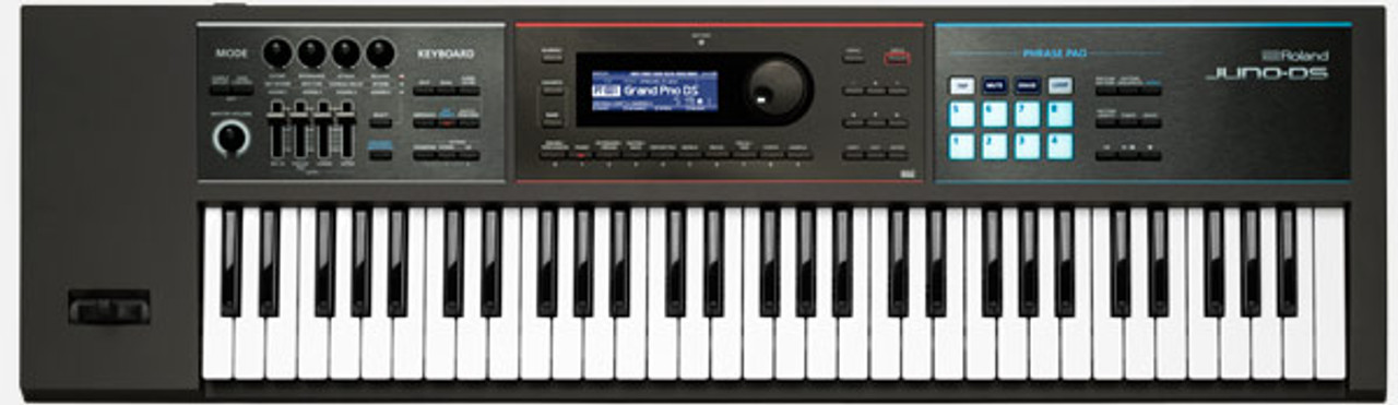 The JUNO-DS61 takes the iconic series to a new level of performance, adding many powerful enhancements while still keeping operation streamlined and simple. Versatile, intuitive, and highly mobile, the JUNO-DS61 puts you in creative command, making it easy to produce exceptional music everywhere you play.