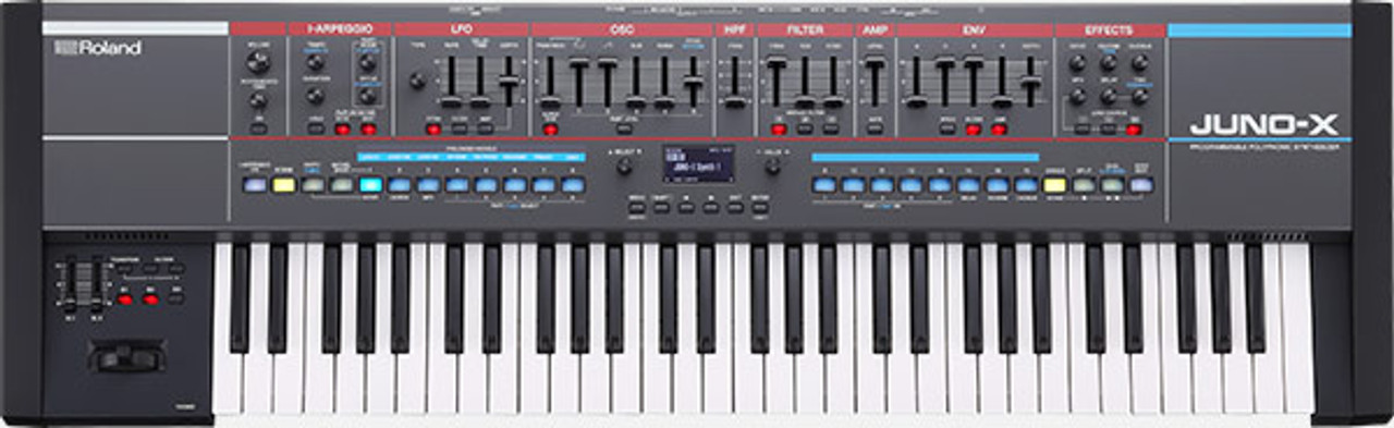 The legendary JUNO experience reimagined with the power of Roland&rsquo;s ZEN-Core Synthesis System.
