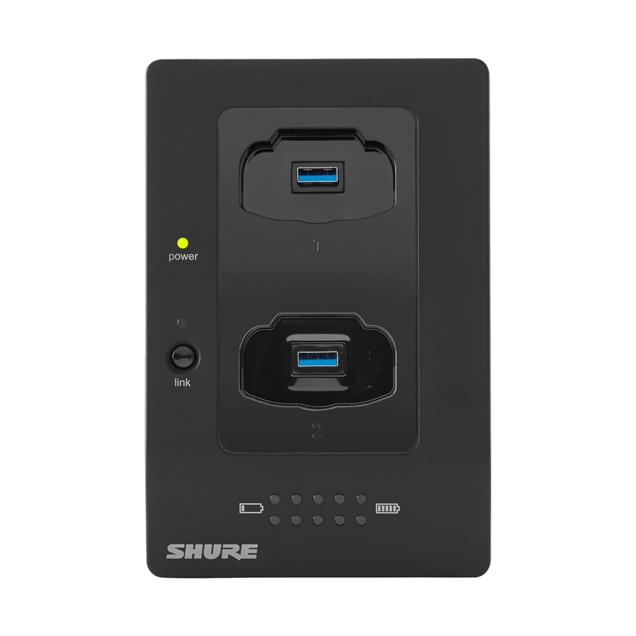 Shure SHR-MXWNCS2 Networked Charging Station 2 Port 2 Port