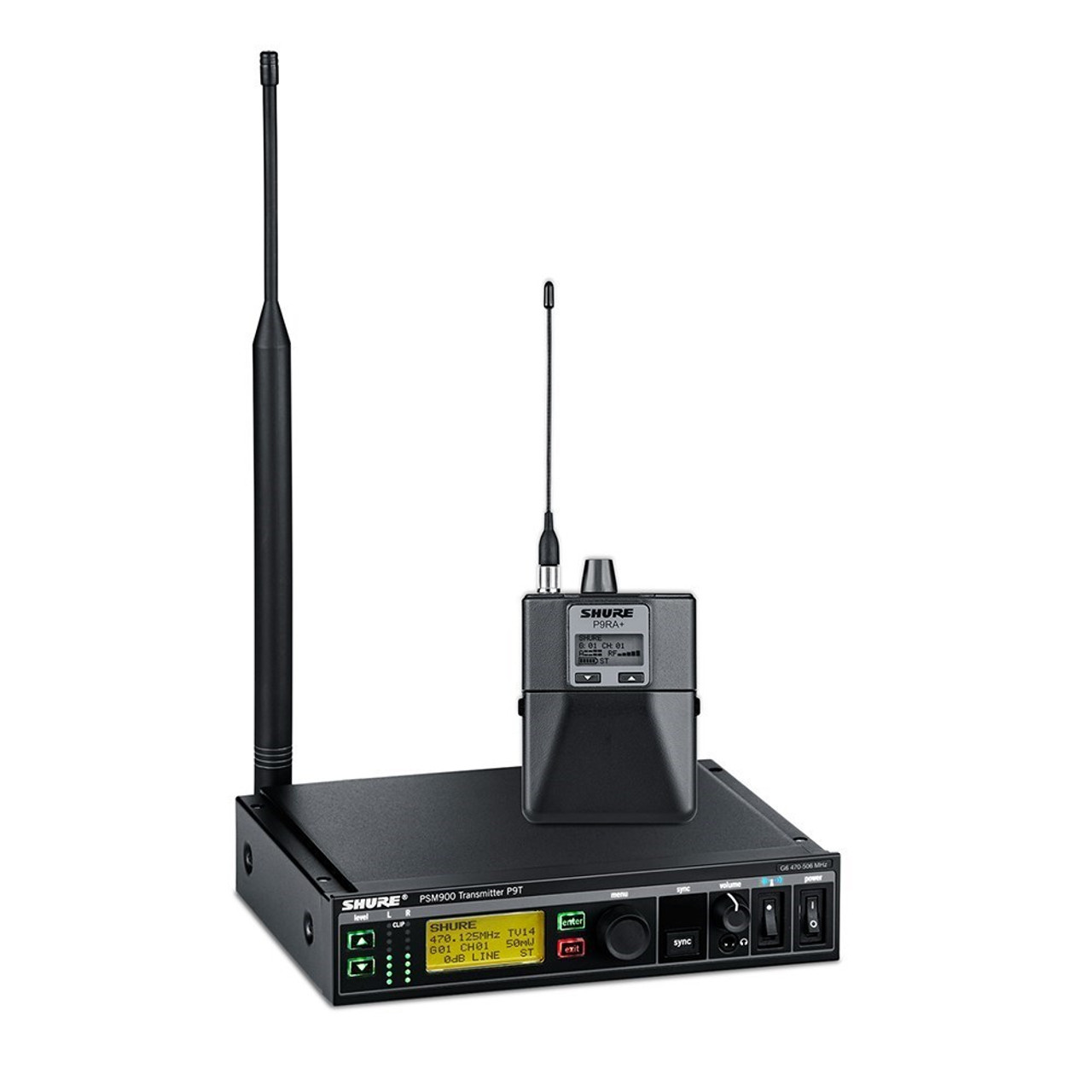 Shure SHR-P9TRSE535L6E PSM900 Wireless System 656-692 MHz; with SE535 656-692 MHz; with SE535