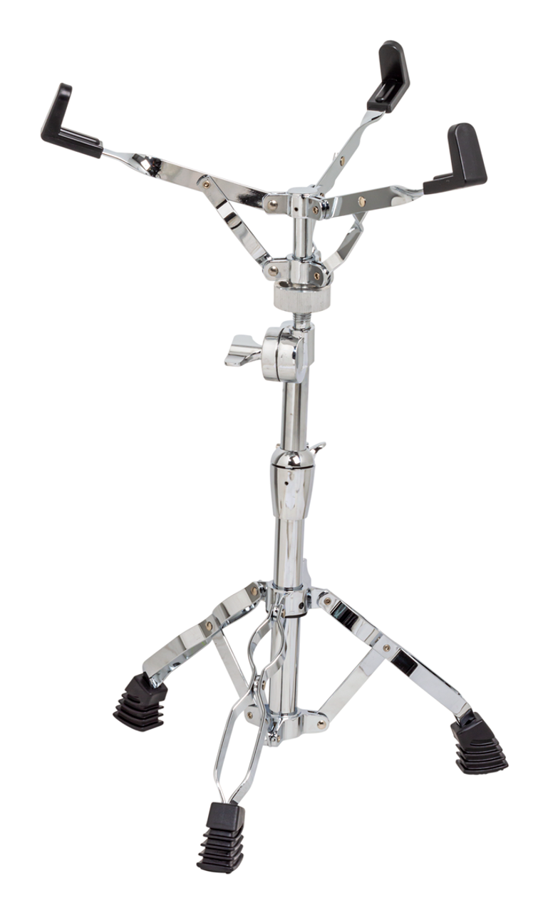 Deluxe medium weight with double braced legs. Adjustable basket with sturdy cog tilter. Short leg base. Ergo style memory lock.