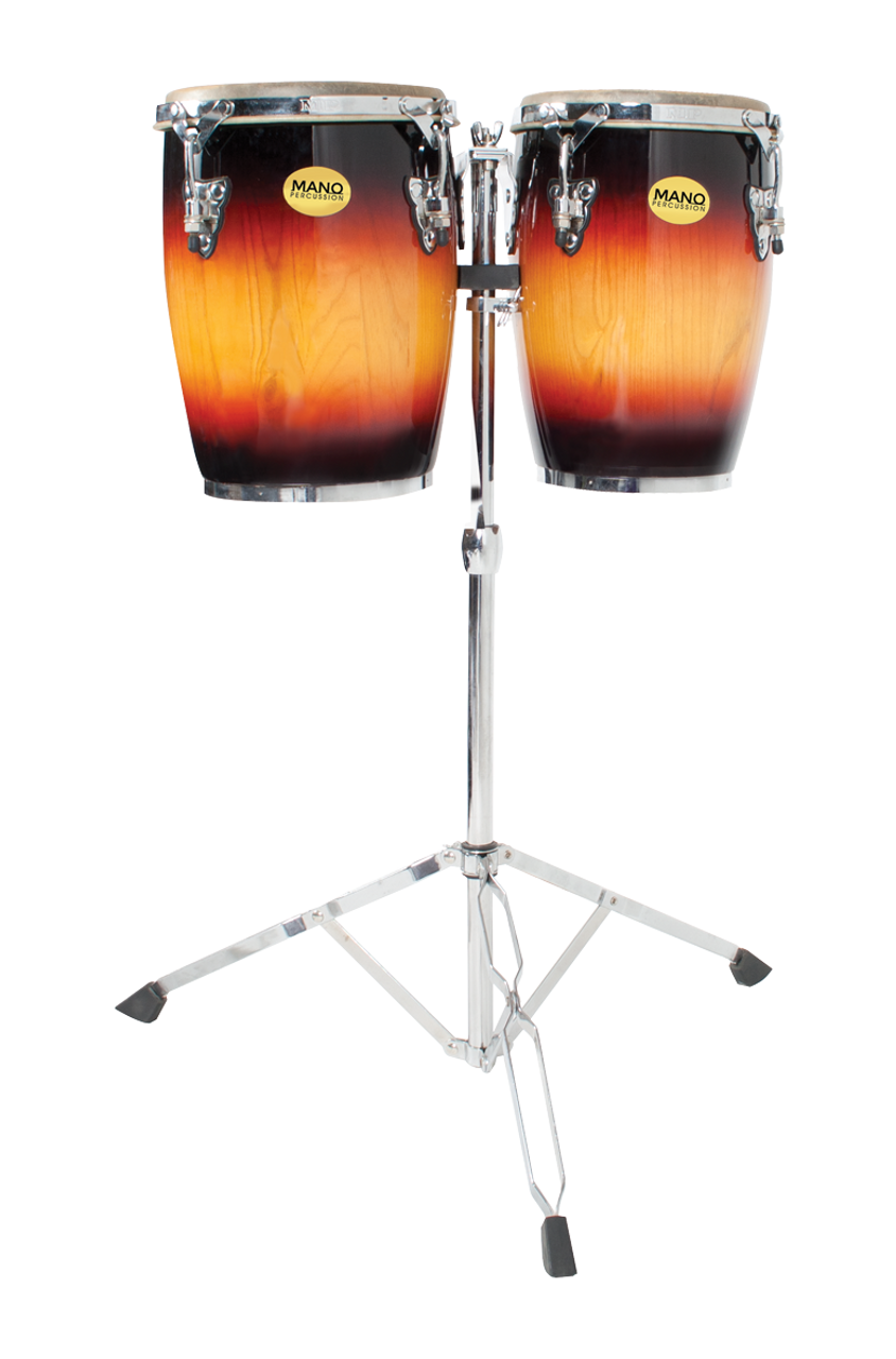 Mano Percussion MP1690SB Conguitas with Stand