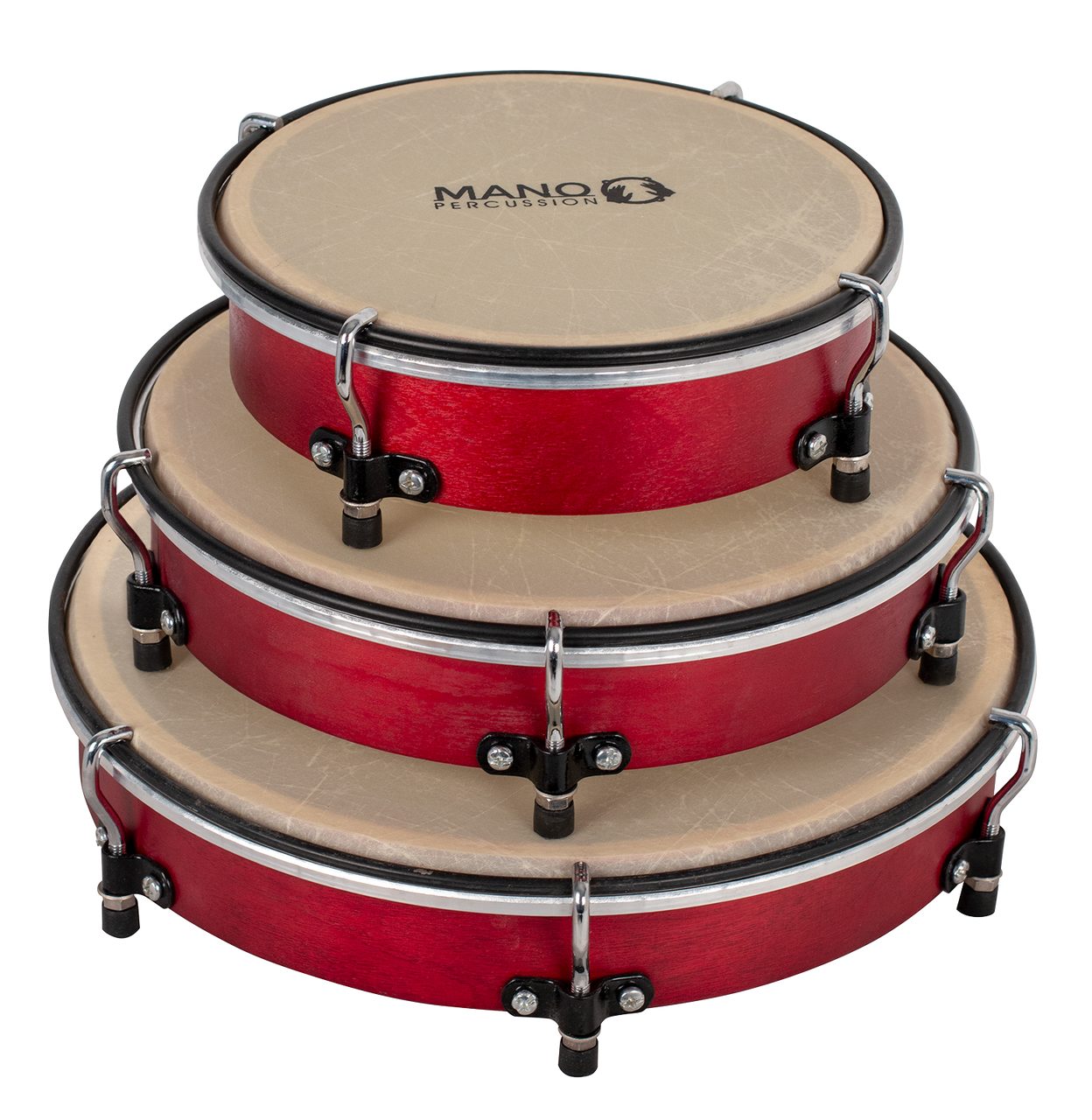 Mano Percussion MP3802RD Plena Drum Set