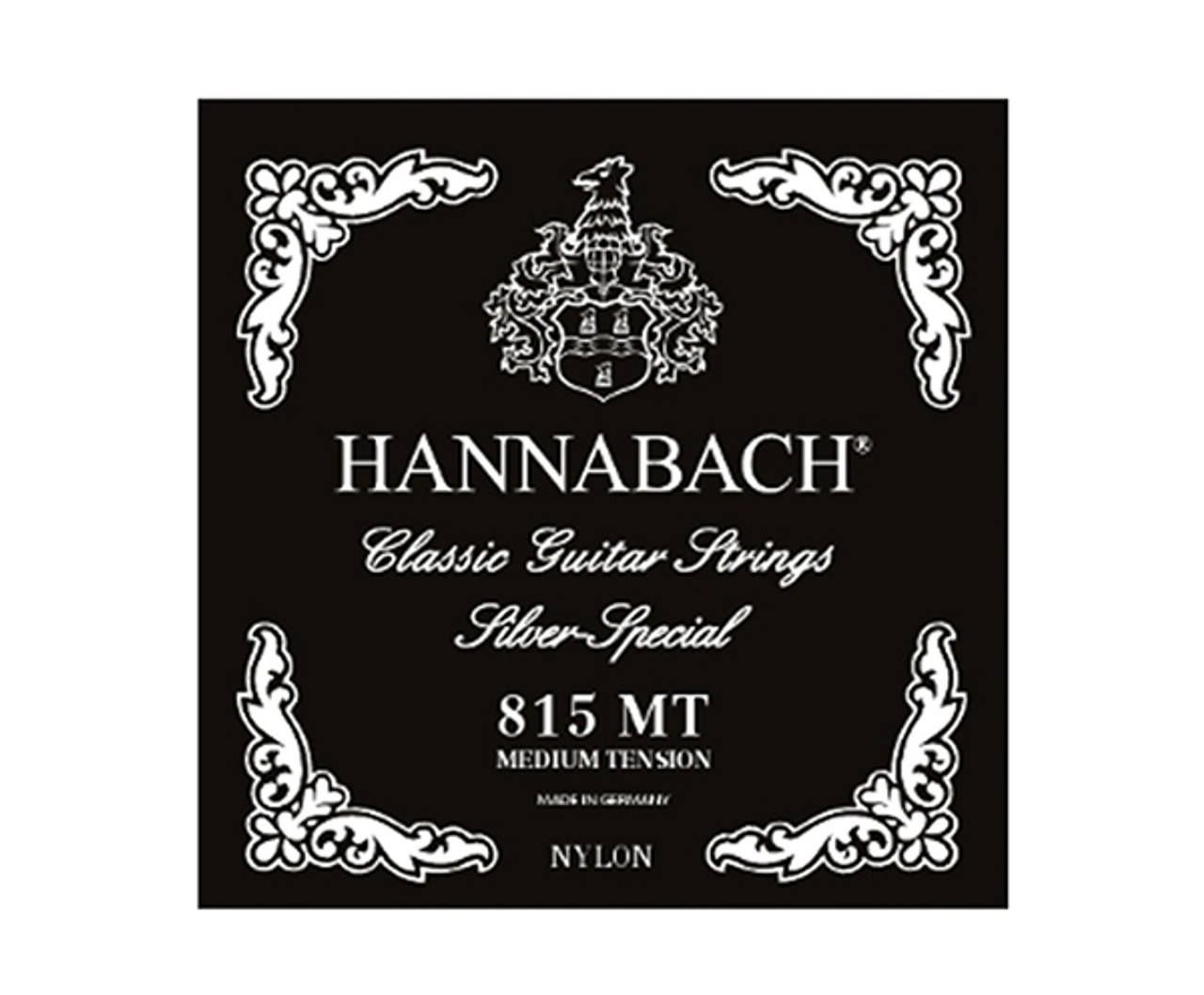 Hannabach A10th-8/10 Str.Basses-MT Blk