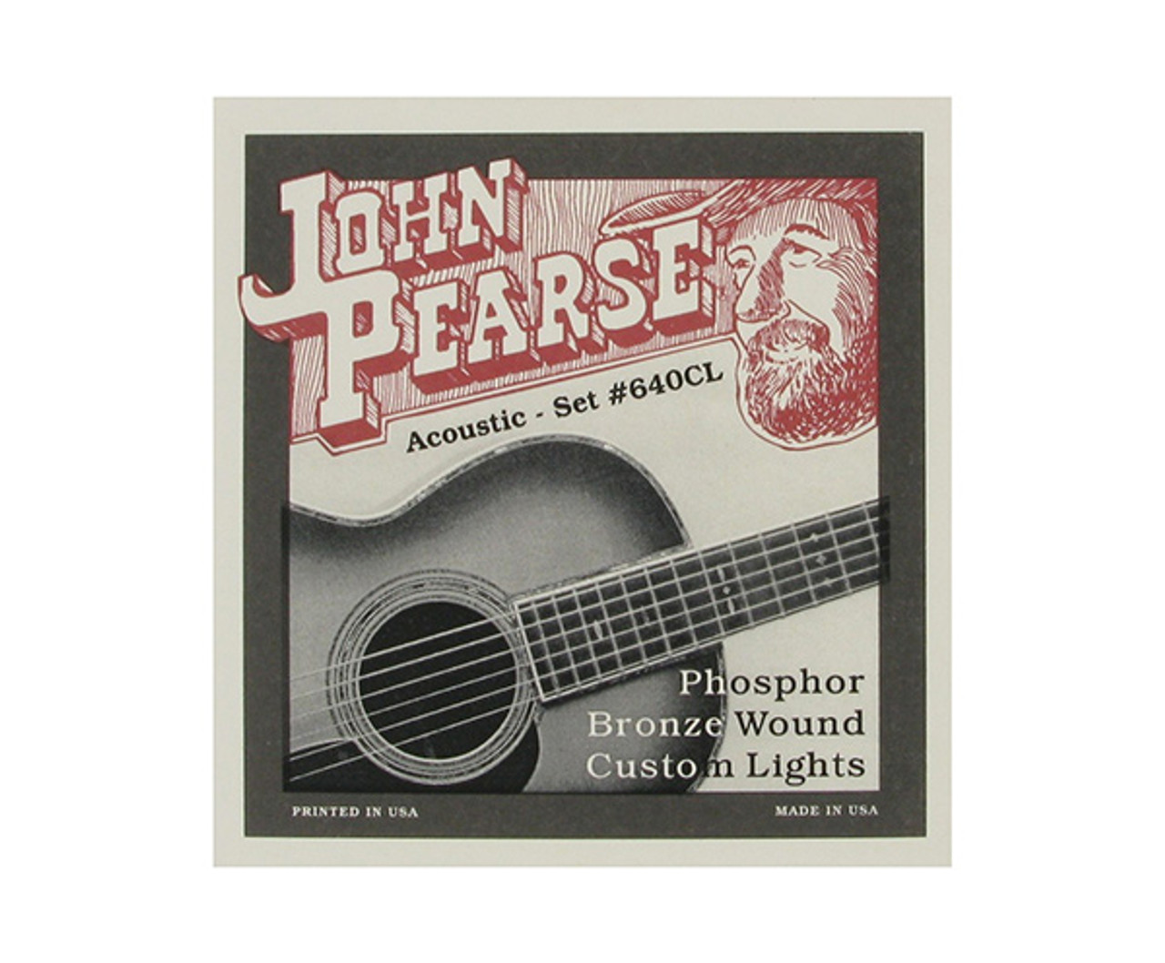 John Pearse Set-Phos. Bronze (12-55) 640CustomL