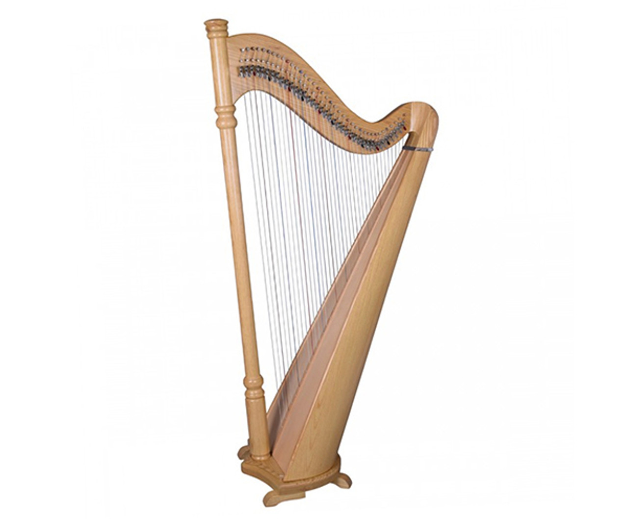 Pillar Harp - 34 String Ashwood